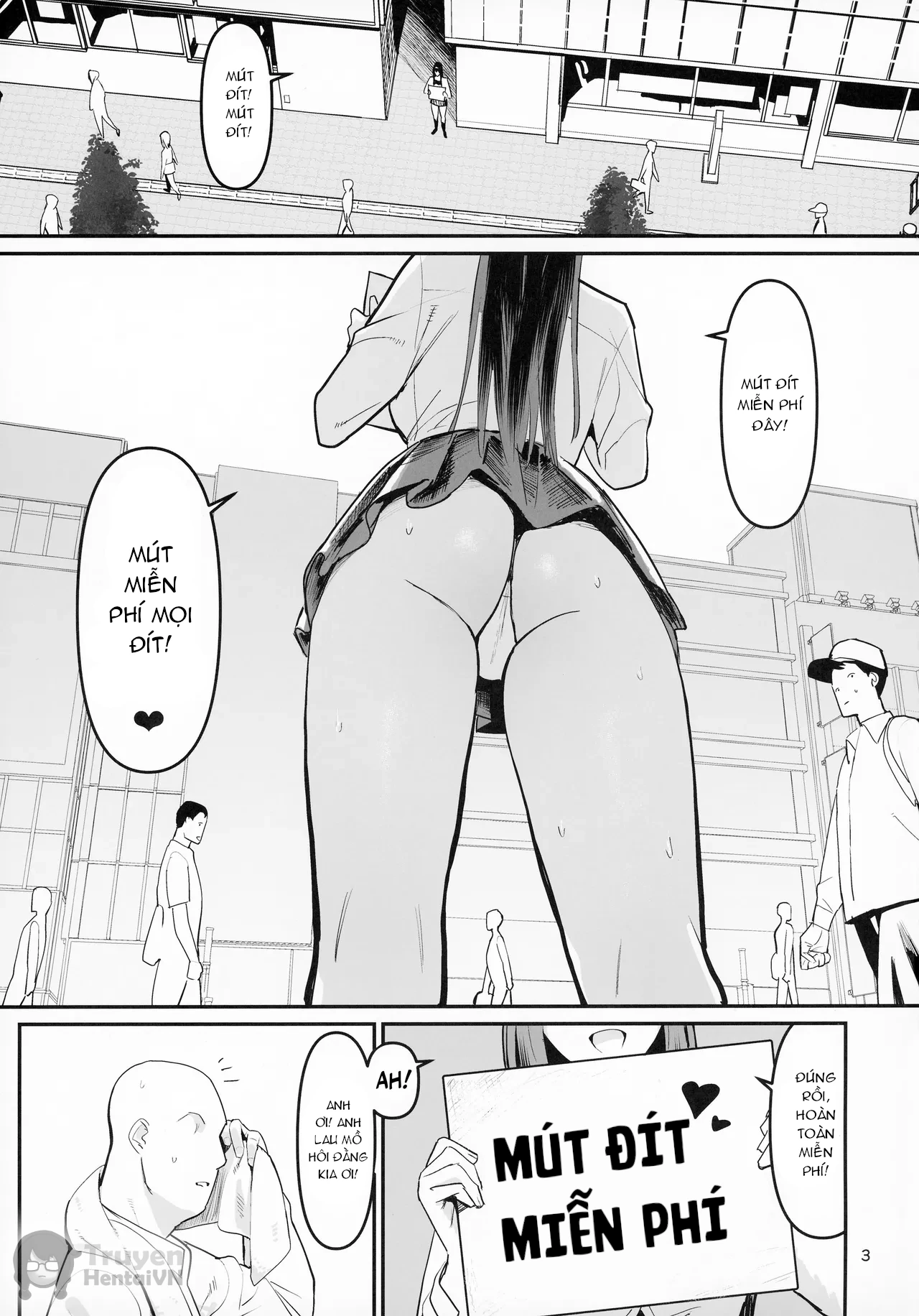 Đọc truyện hentai FREE RIMJOBS 2 - Oneshot