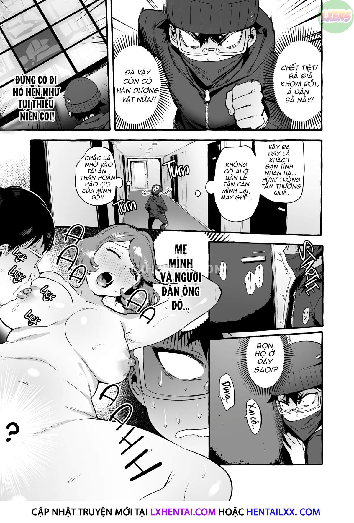 Đọc truyện hentai Omae No Kaa-Chan Kyokondashi Sourou!! - Oneshot