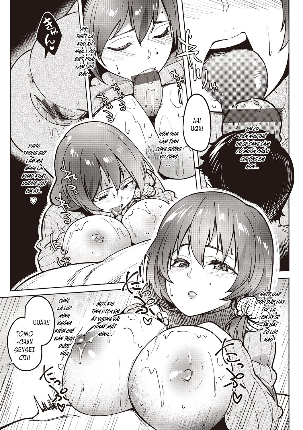 Đọc truyện hentai Cô giáo vú to mê trai trẻ - Oneshot