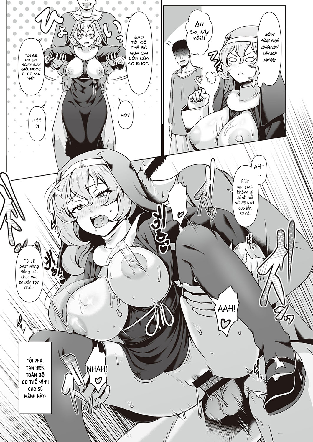 Đọc truyện hentai Khoai nhiều thì nữ tu mới khoái! - Oneshot