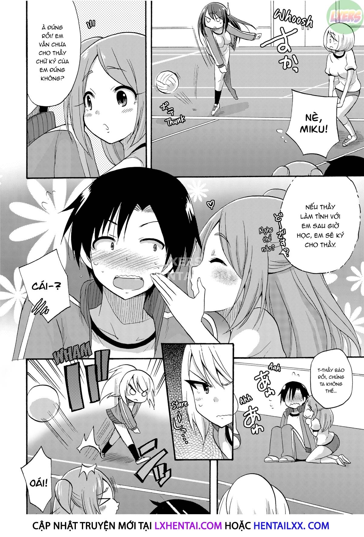 Đọc truyện hentai Dàn Harem ướt át ở học viện - Chap 4