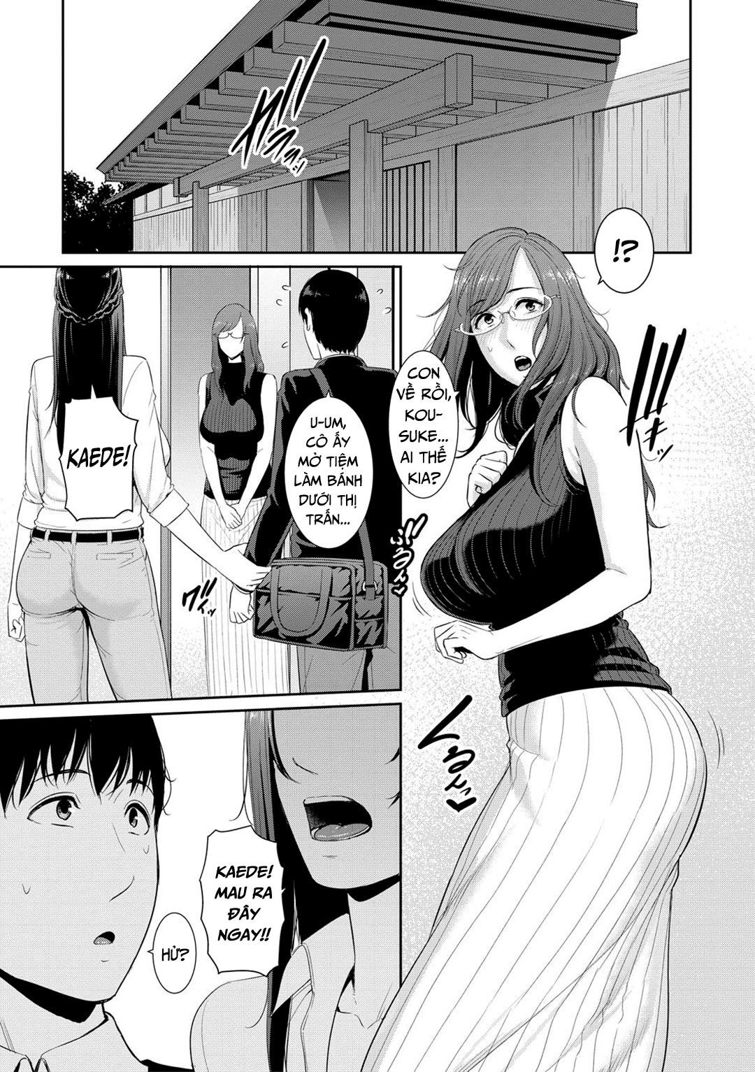 Đọc truyện hentai Ba người mẹ cuồng dâm - Chap 4