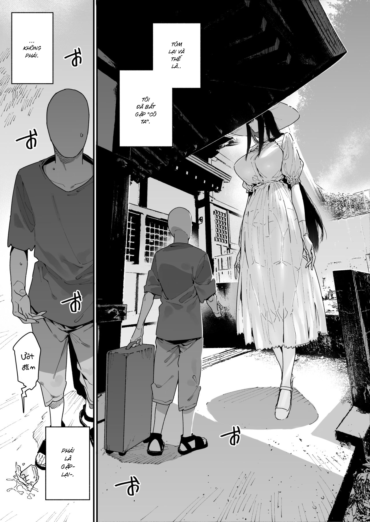 Đọc truyện hentai Shigoto o Yameta node Nido to Kicha Dame to Iwareta Inaka ni Kaette kitara Dekkai Onnanoko no Kai ni Mechamecha ni sareru Hanashi - Chap 1
