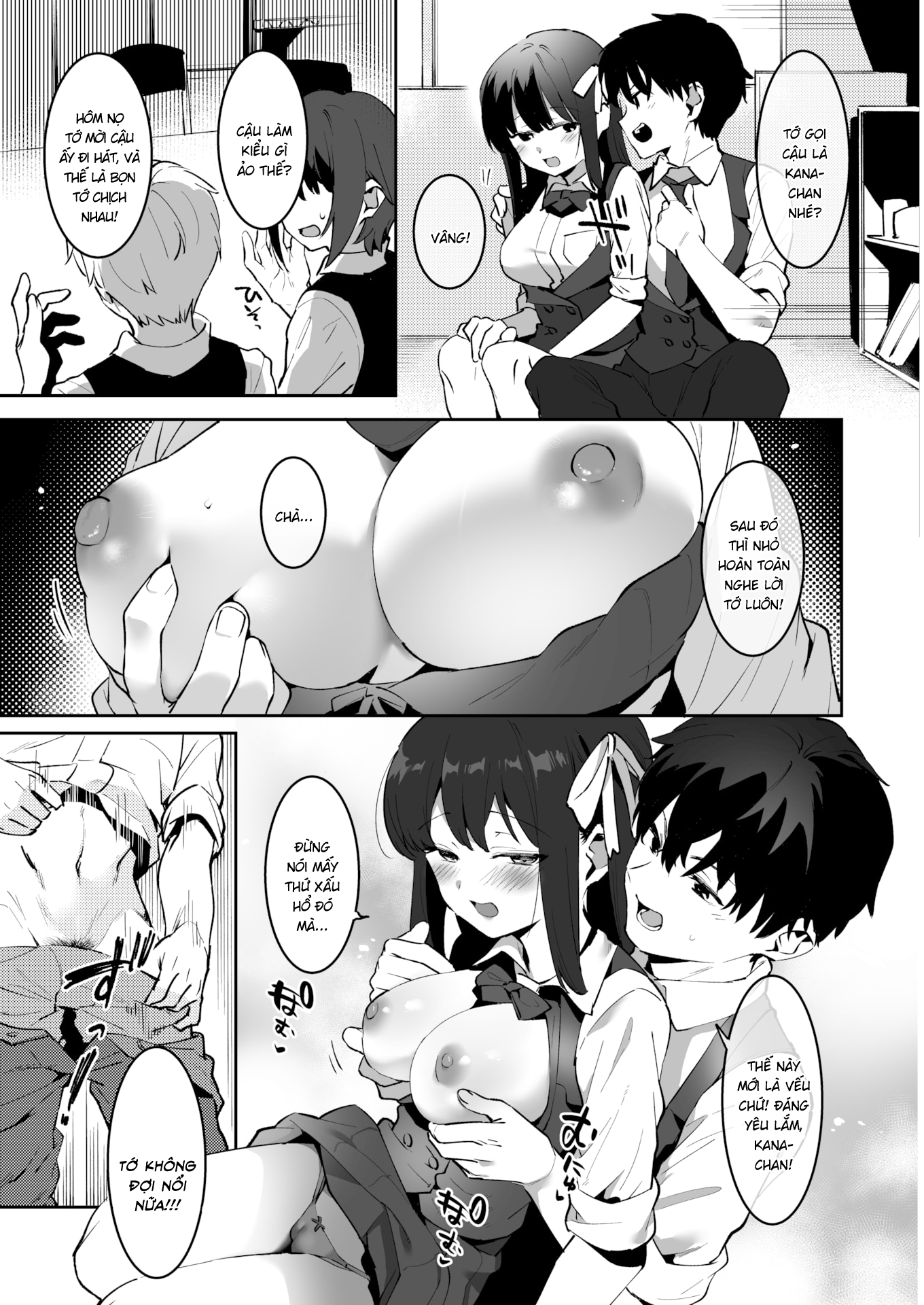 Đọc truyện hentai Chiến lược hoàn hảo của đôi bạn thân Saki&Kana - Part 1