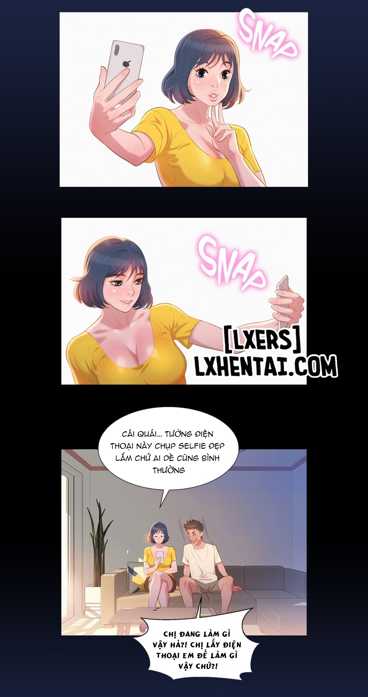 Đọc truyện hentai Chị Gái Hàng Xóm - Chap 1