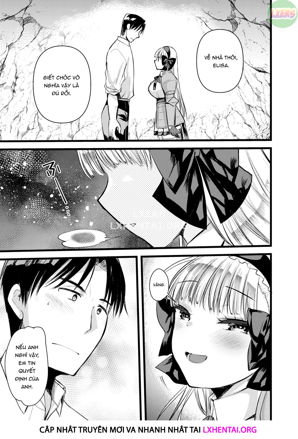 Đọc truyện hentai Cuộc sống thư thái nơi đảo hoang cùng cô Kỵ sĩ công chúa Level 1 - Chap 10