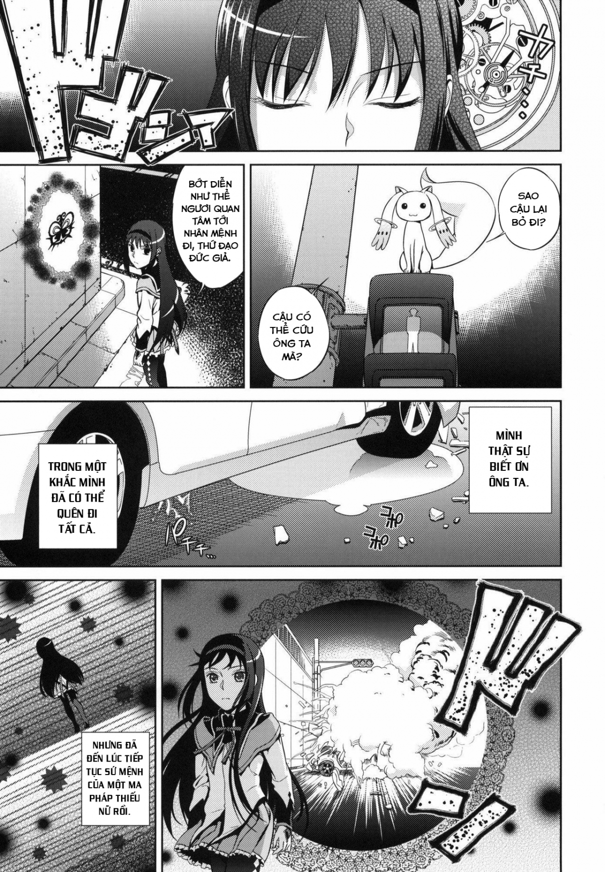 Đọc truyện hentai Tick Tock Bomb (Puella Magi Madoka Magica) - Oneshot
