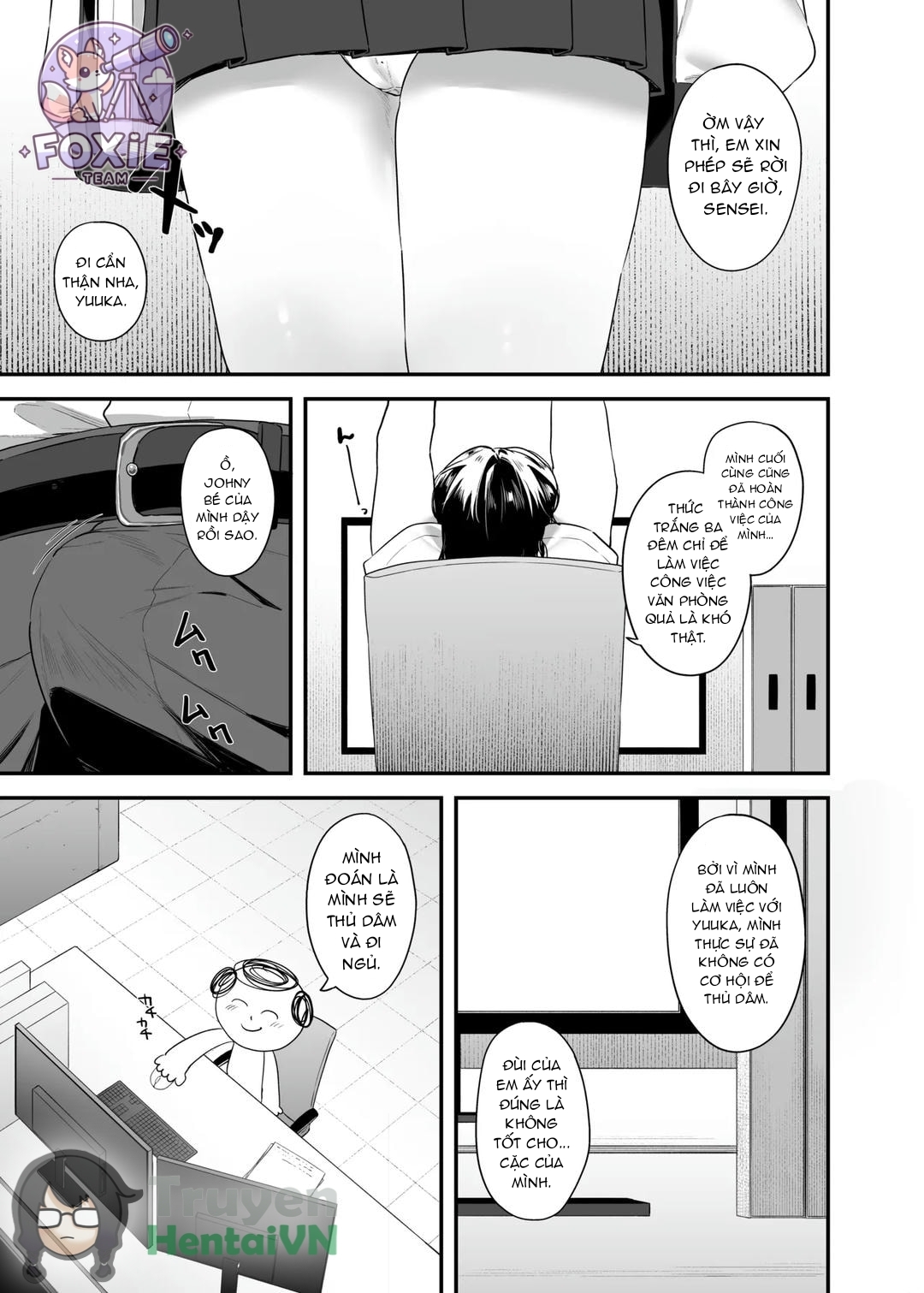 Đọc truyện hentai Sensei OJikan Itadakimasu Ne - Oneshot