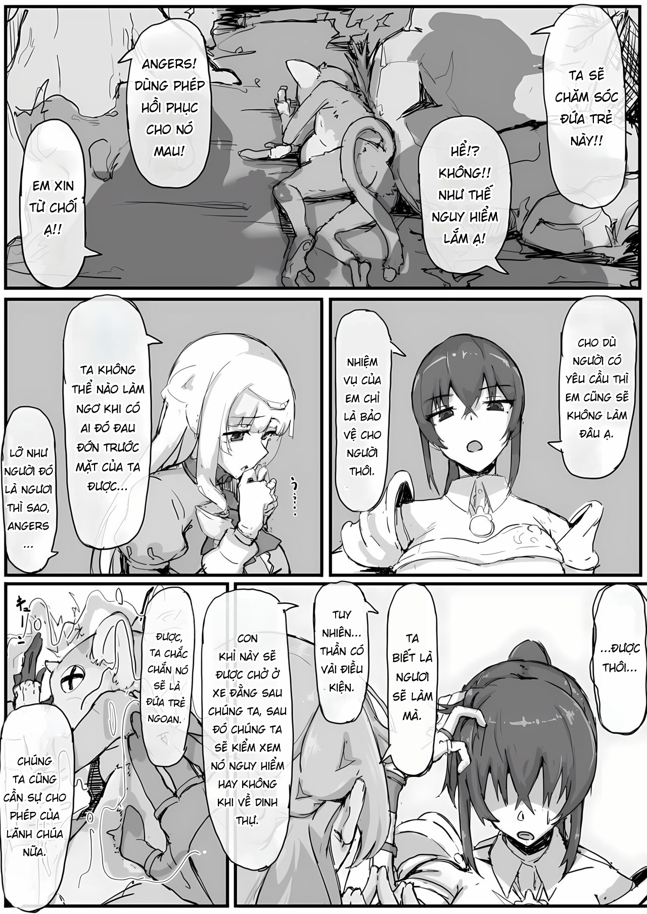 Đọc truyện hentai Tiểu thư và con khỉ may mắn. - Chap 1