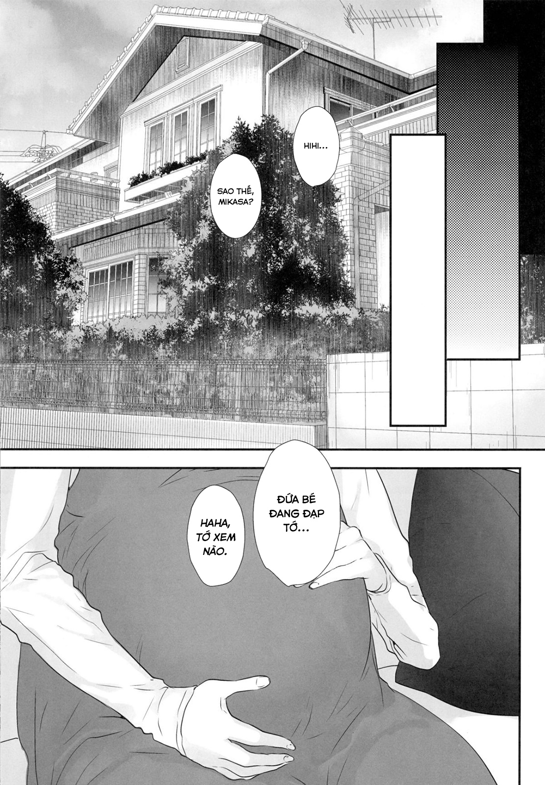 Đọc truyện hentai 3P (Attack on Titan doujinshi) - Oneshot