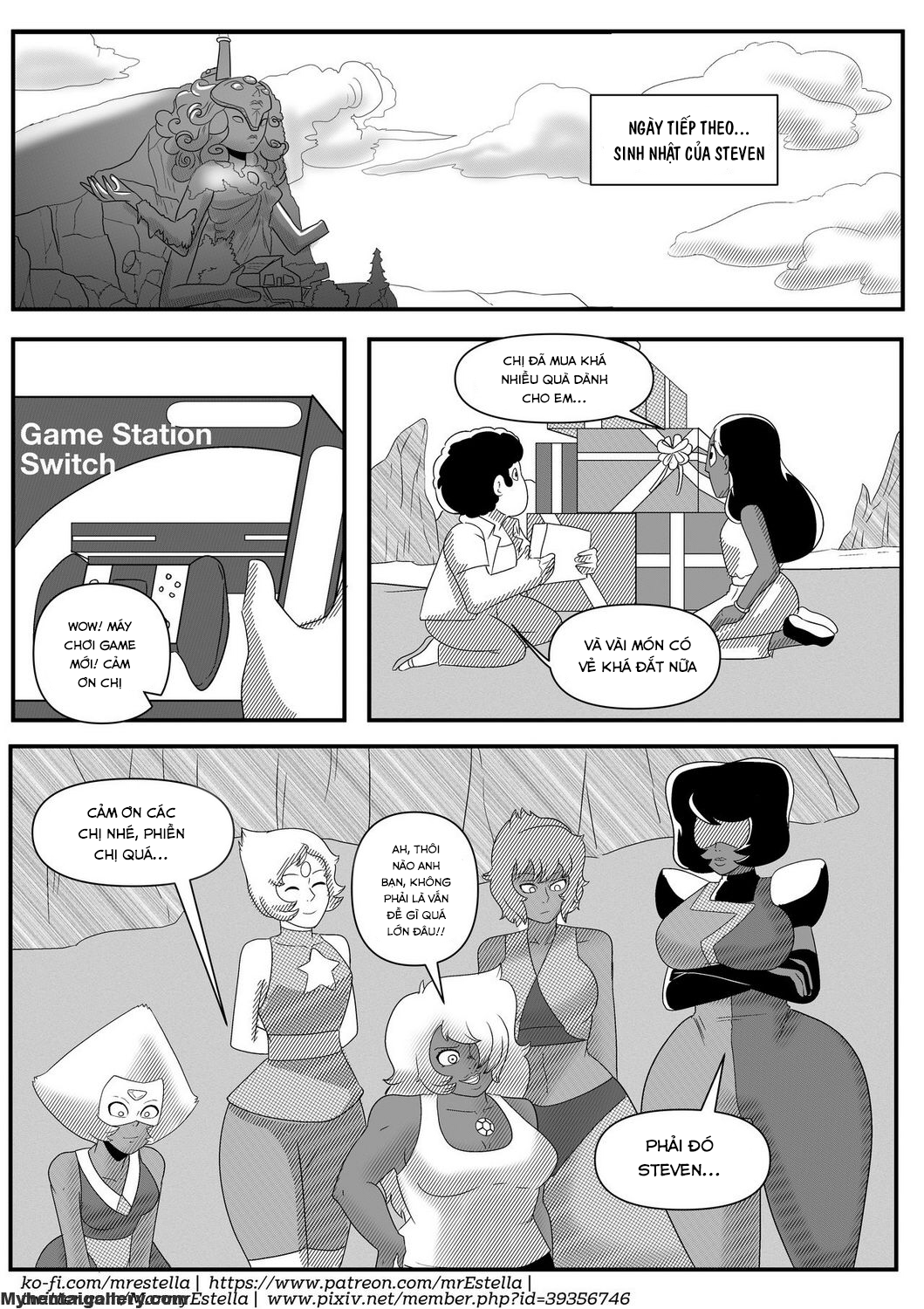 Đọc truyện hentai Món quà của Garnet - Oneshot