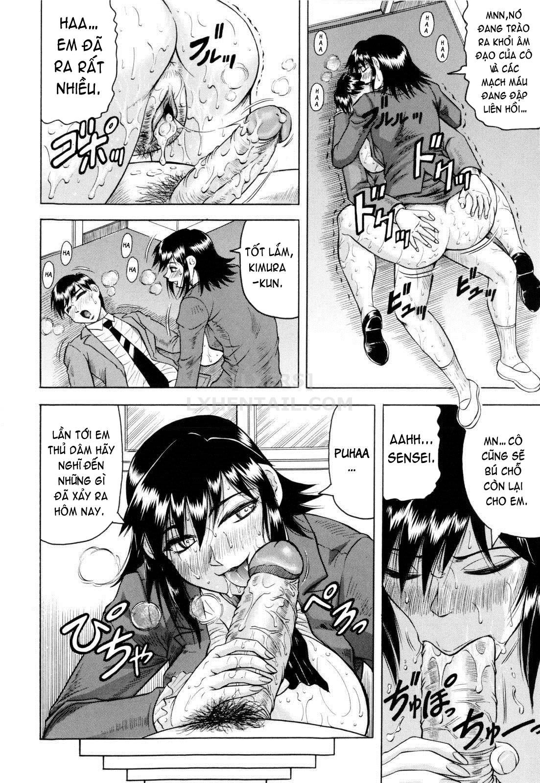 Đọc truyện hentai Sensei Ni Dashitee! - Chap 2