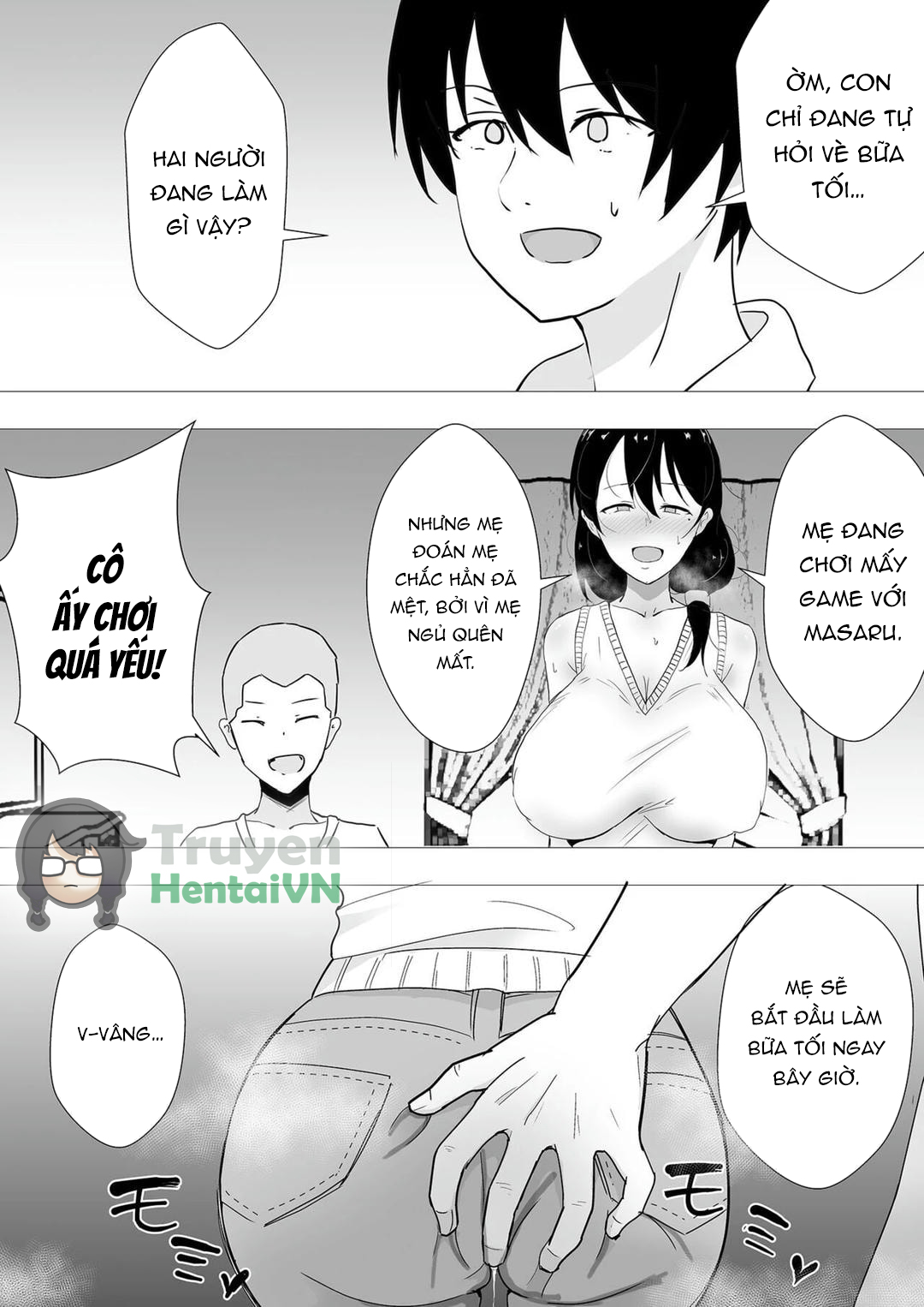 Đọc truyện hentai TomoKano Kaa-chan~ Daisuki na Ore no Hahaoya wa Aho na Shinyuu no Kanojo~ - Chap 2