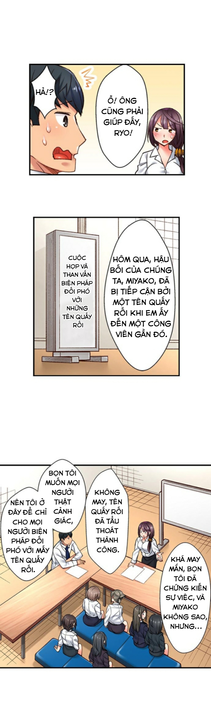 Đọc truyện hentai Bạn Ra, Bạn Thua!-Vật Lộn Với Một Kẻ Hư Hỏng- - Chap 7