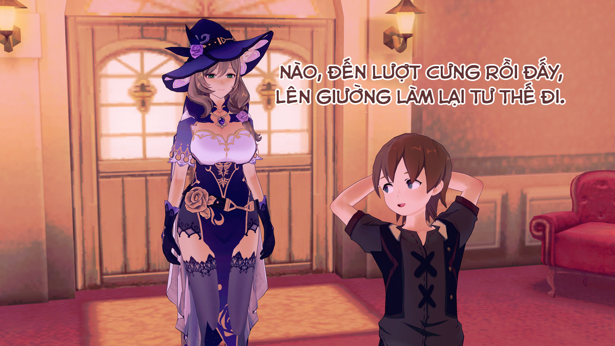 Đọc truyện hentai Cậu học sinh may mắn - Lisa 5