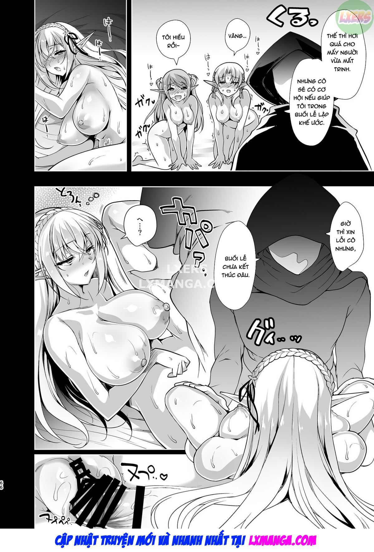 Đọc truyện hentai Elf ni Inmon o Tsukeru Hon - Chap 3 - LEVEL:3