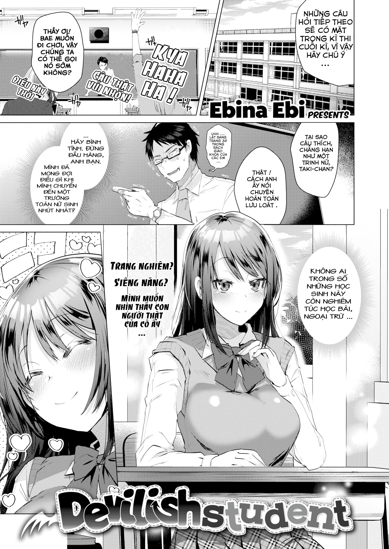 Đọc truyện hentai Devilish Student - Oneshot