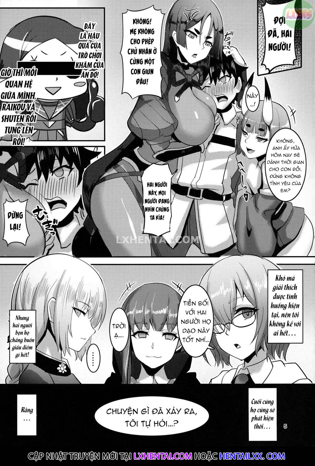 Đọc truyện hentai Thiên đường Chaldea - Oneshot