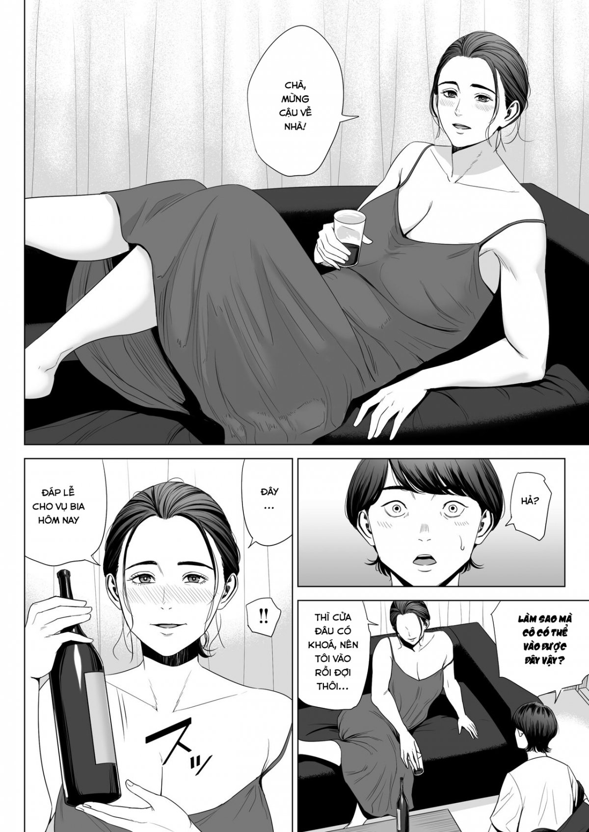 Đọc truyện hentai Hitodzuma Mansion - Chap 1