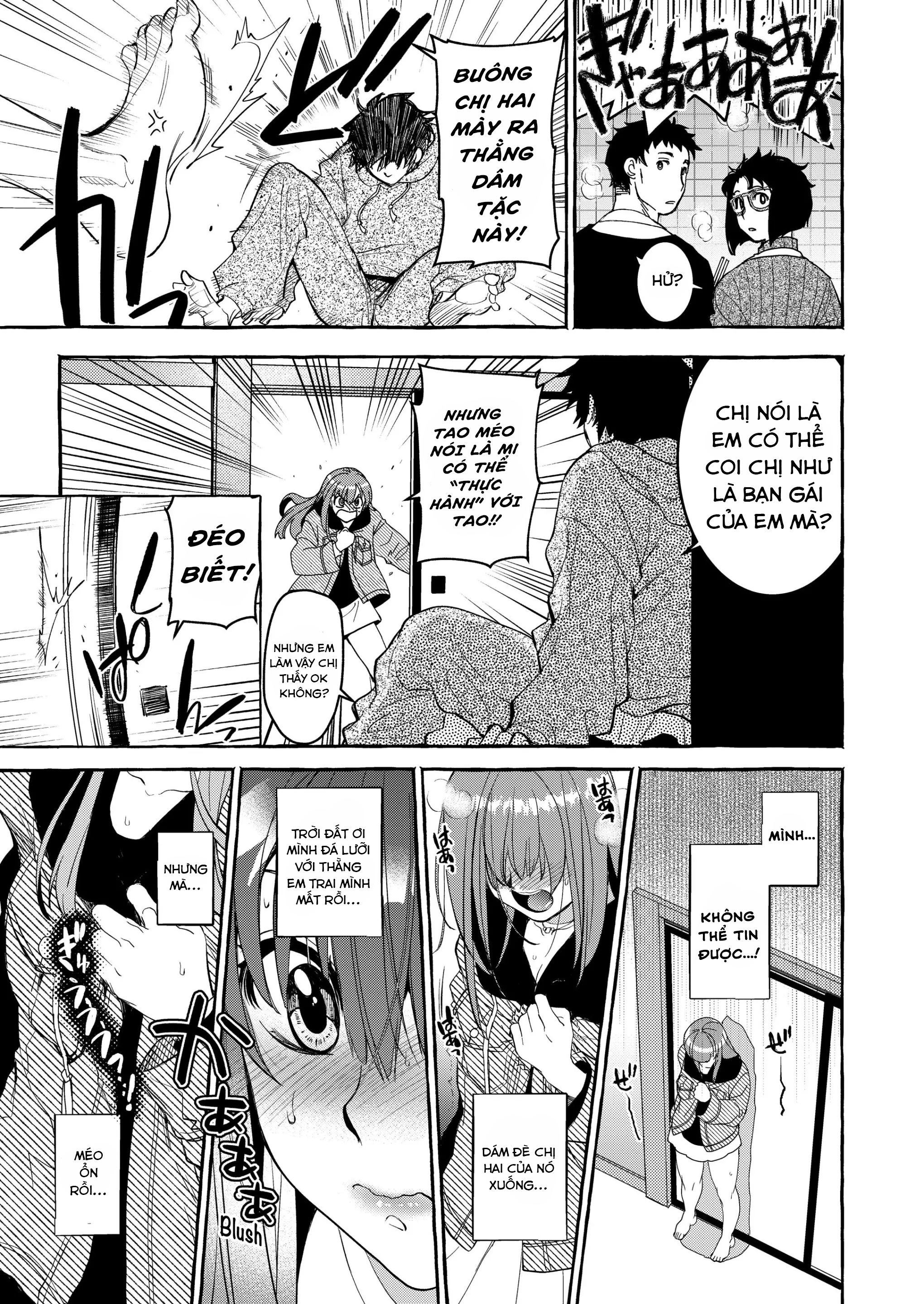 Đọc truyện hentai Cho Đến Khi Thằng Em Hướng Nội Thịt Được Bà Chị Dễ Thương Của Mình - Chap 1: Chị Là Của Em!