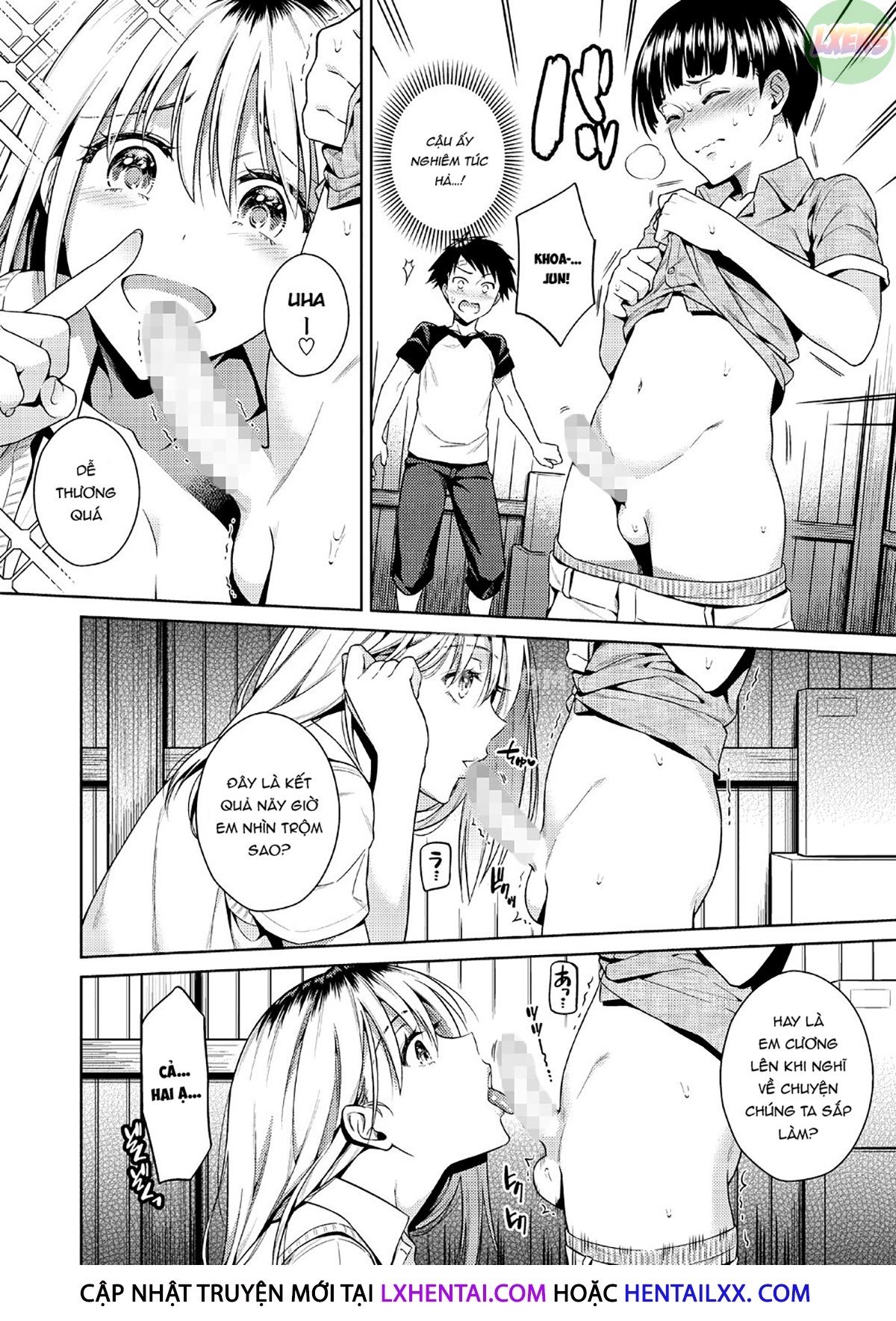 Đọc truyện hentai Bokura No Himitsu Kichi - Oneshot
