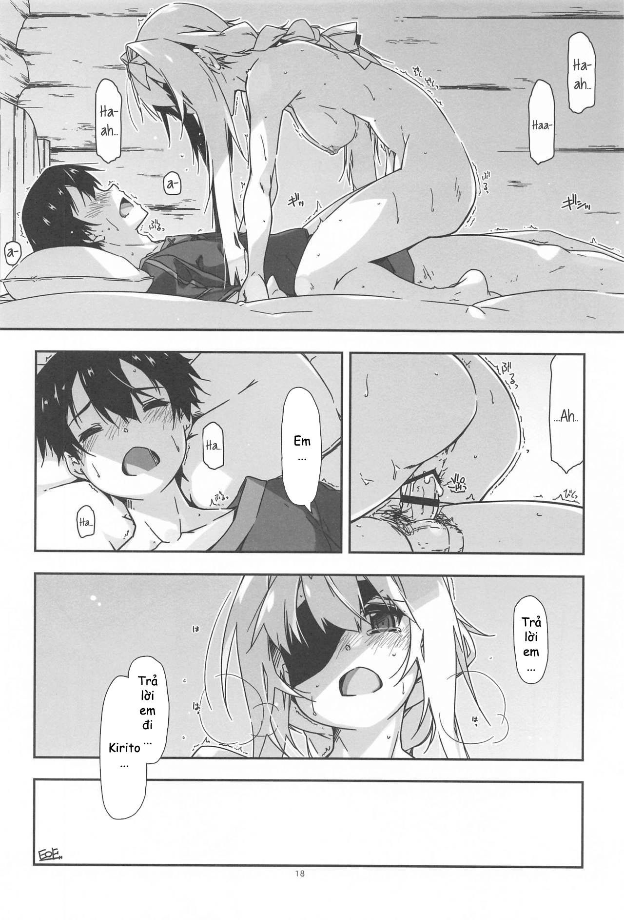 Đọc truyện hentai Alice no Naisho (Sword Art Online) - Oneshot