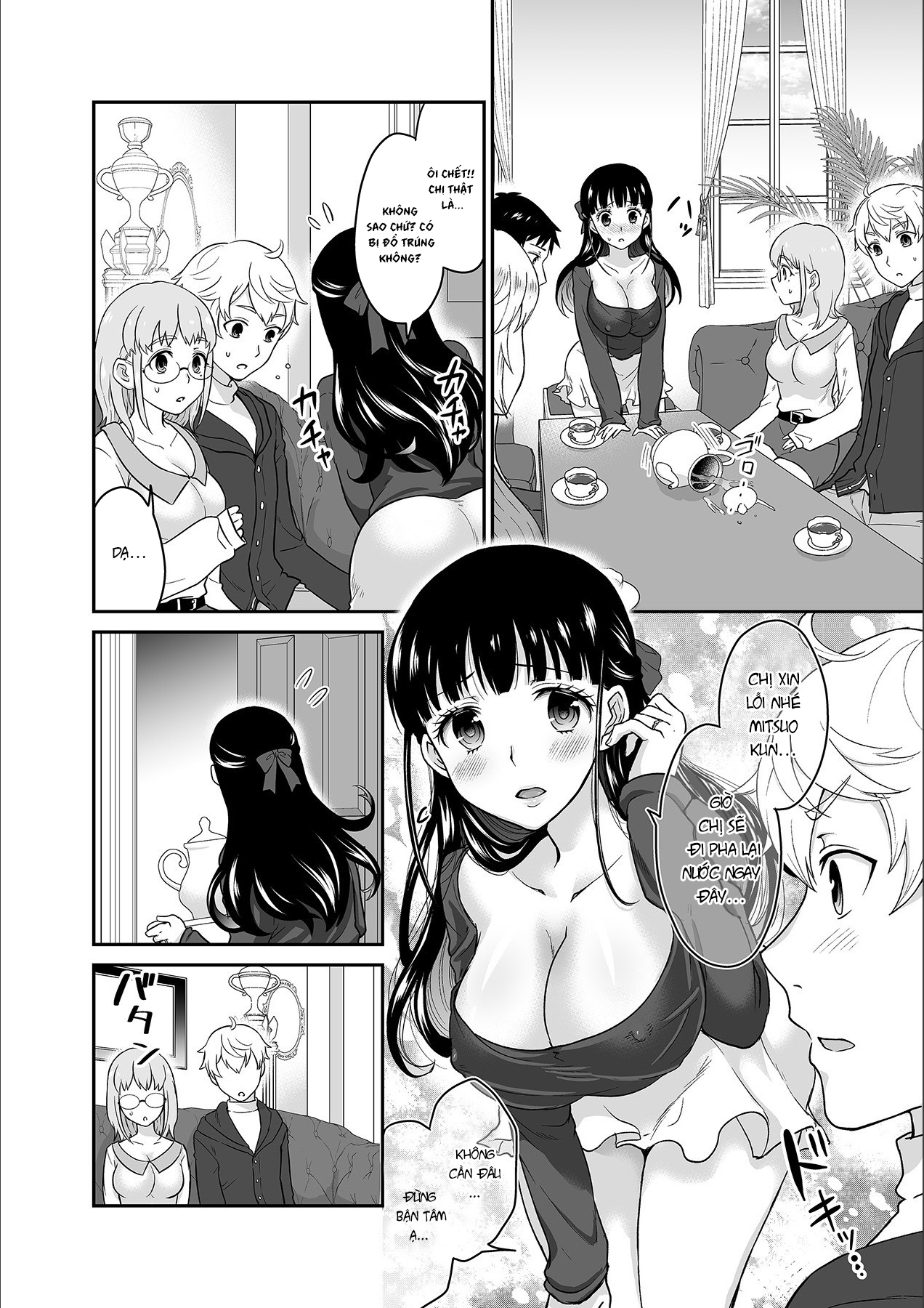 Đọc truyện hentai Anh ta không thể làm em thỏa mãn vậy thì anh có làm được không? - Chap 8