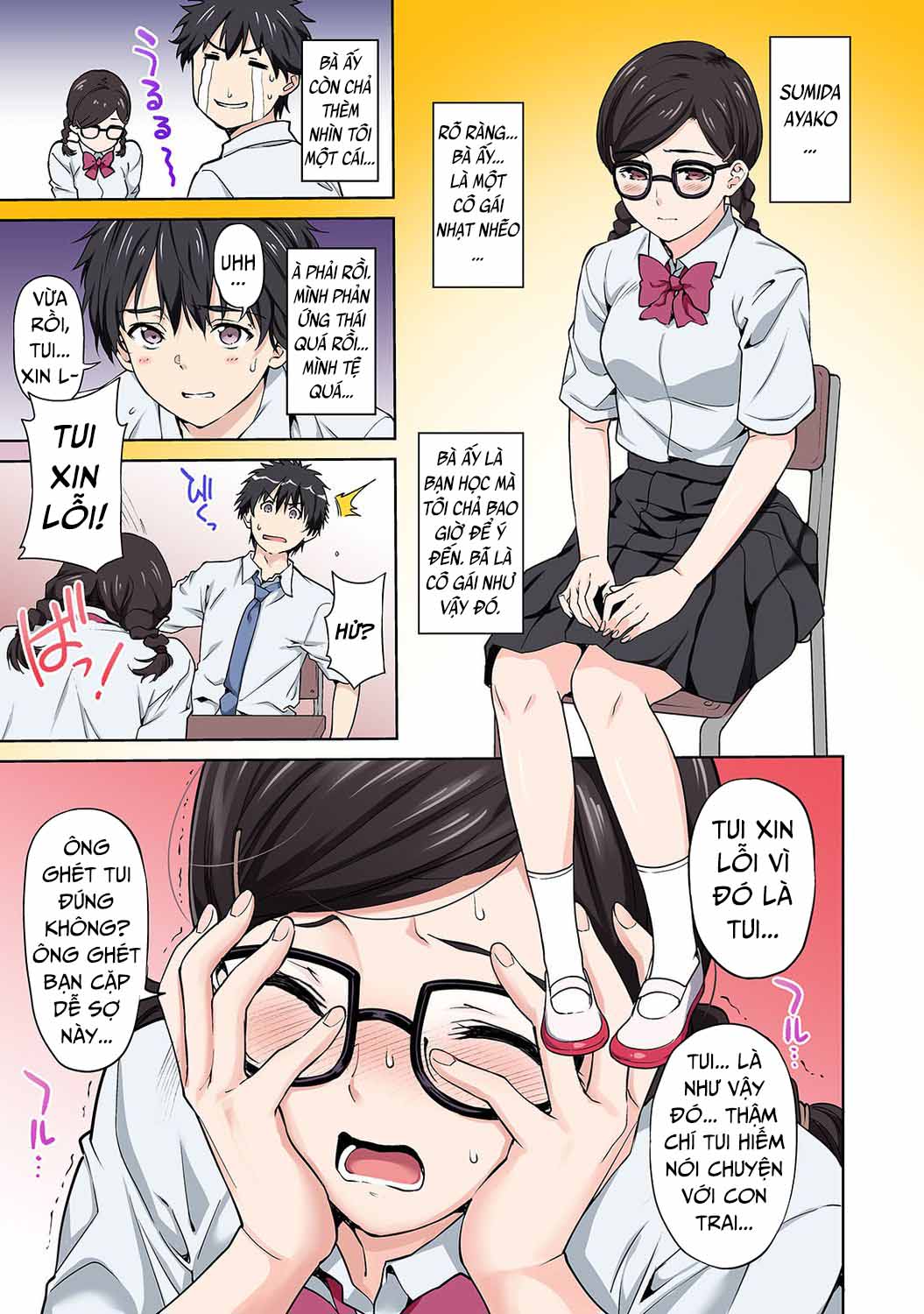 Đọc truyện hentai Bài kiểm tra giới tính, nhưng thực ra là ép địt - Chap 1