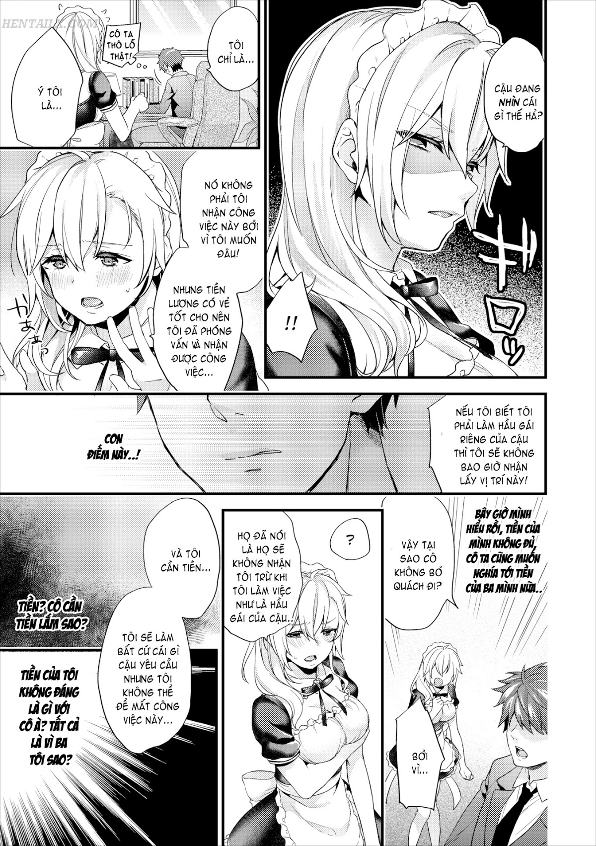 Đọc truyện hentai Sukiko (Trọn bộ) - Chap 5: Master-Slave Complex - Maid #1