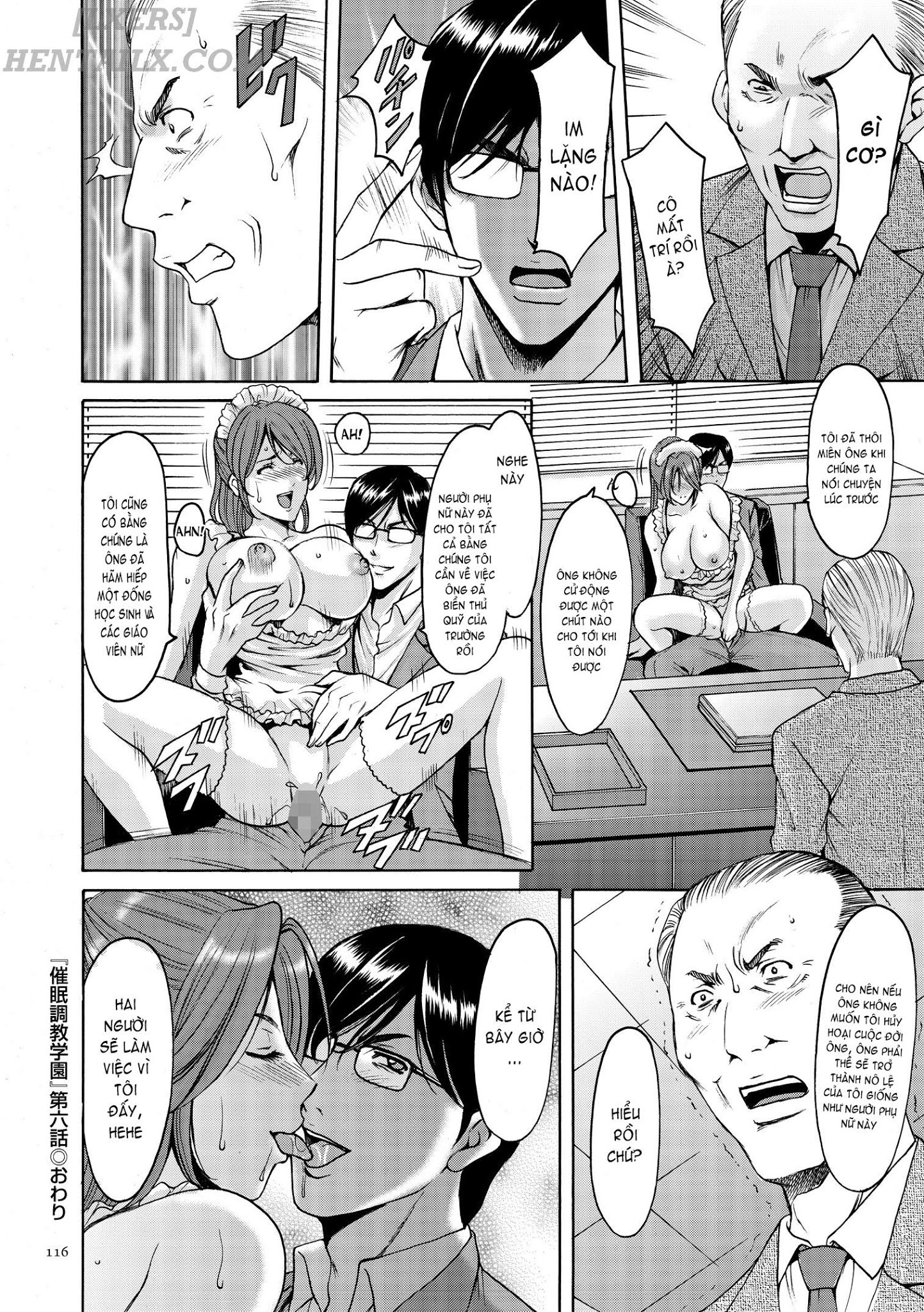 Đọc truyện hentai Saimin Choukyou Gakuen - Chap 6