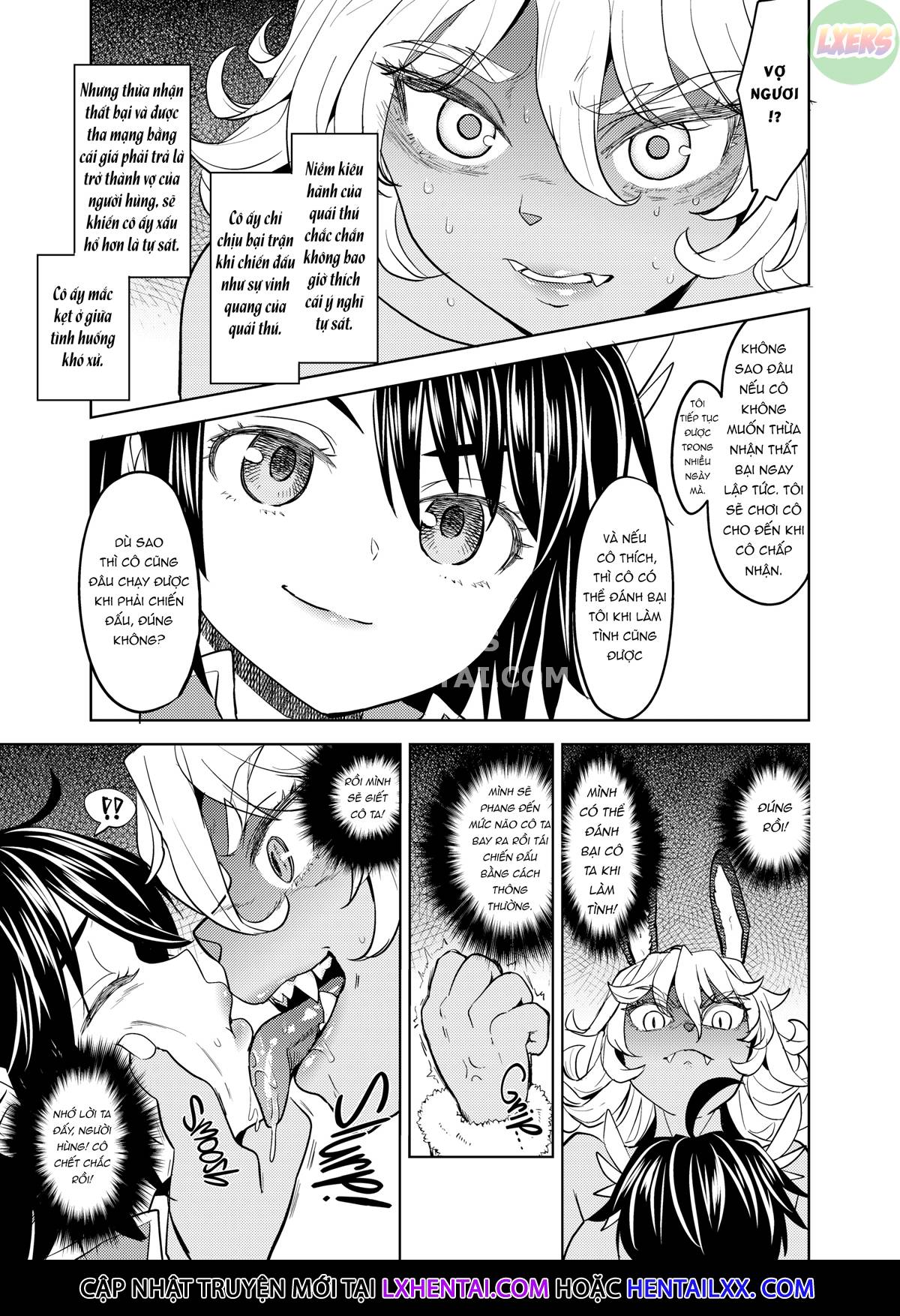 Đọc truyện hentai Tái sinh thành một nữ anh hùng có 5 người vợ quỷ - Chap 1