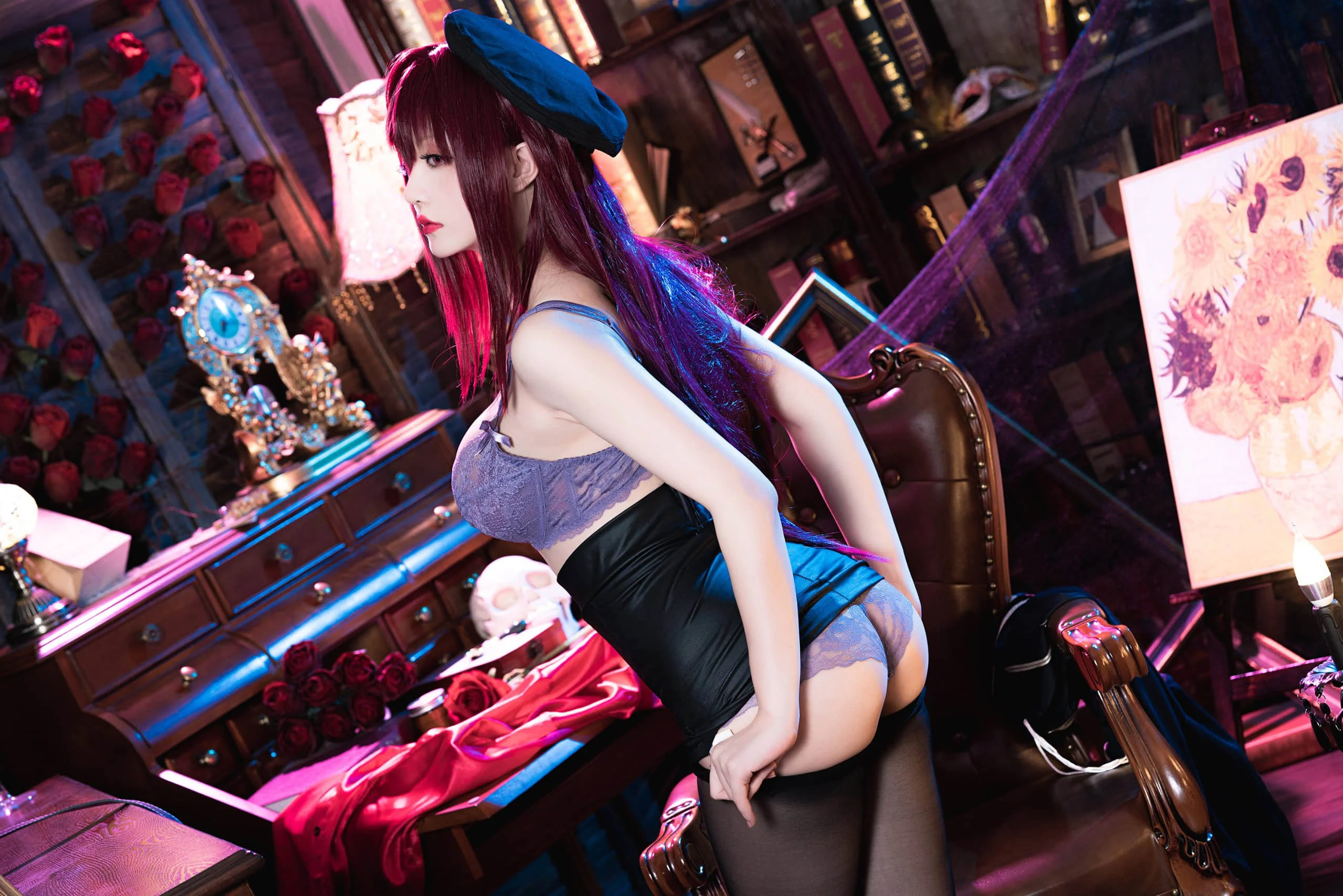 Đọc truyện hentai Tuyển tập Albums siêu phẩm Cosplay - Chap 779 - Star Chi Chi - Scathach True Red Spear