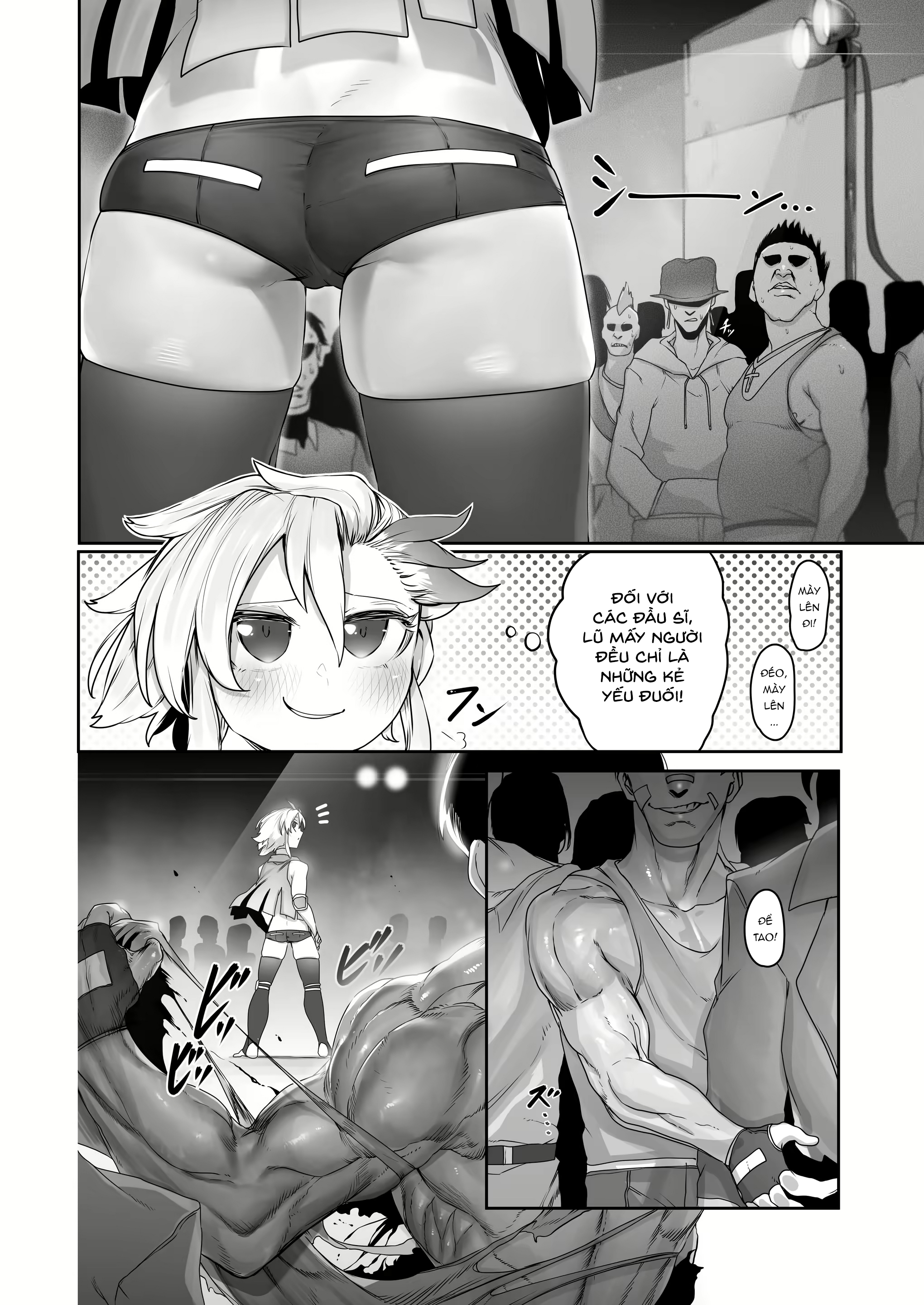 Đọc truyện hentai Battle Rape -Touka the Undefeated's Day of Humiliation- - Oneshot