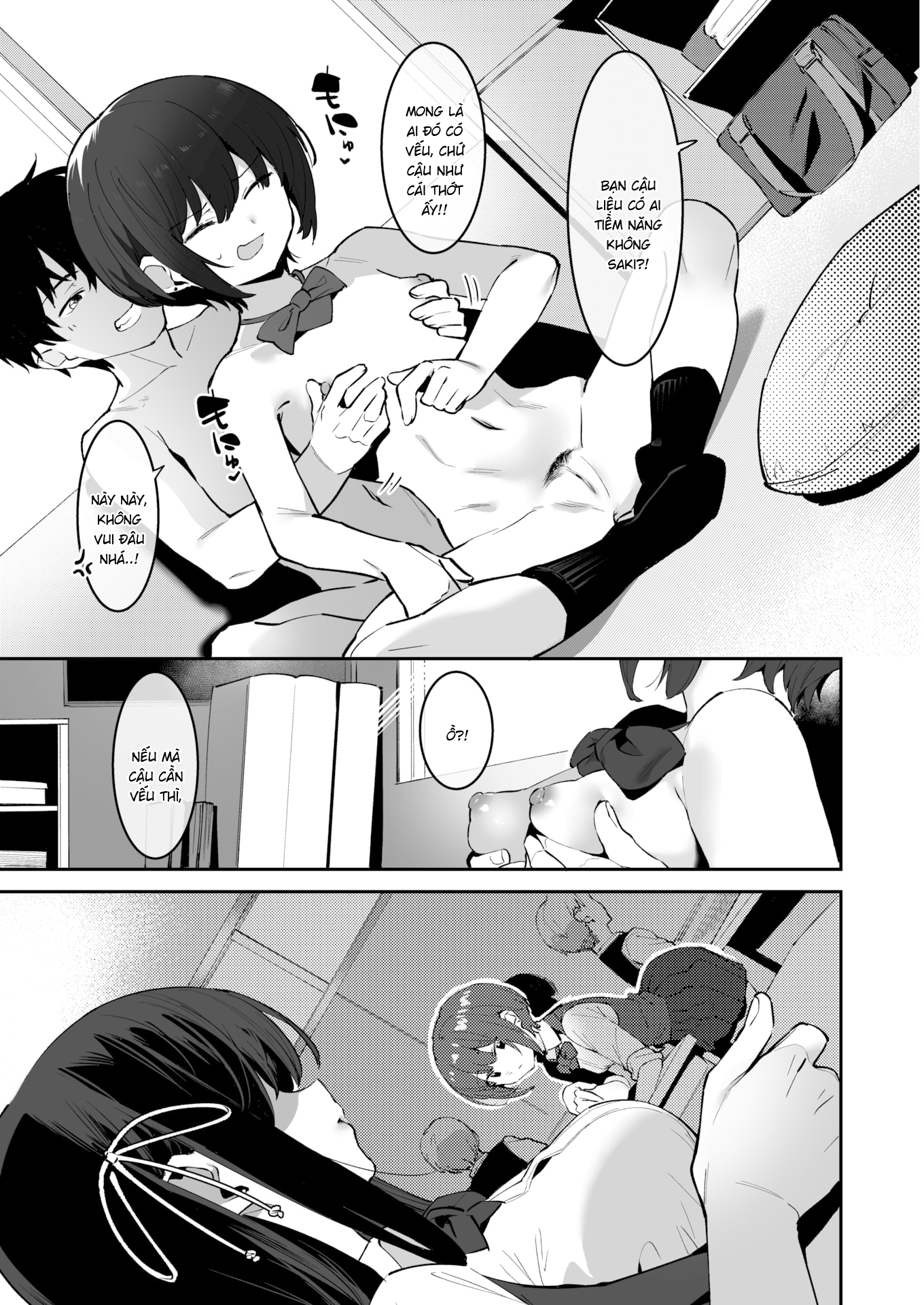 Đọc truyện hentai Chiến lược hoàn hảo của đôi bạn thân Saki&Kana - Part 1