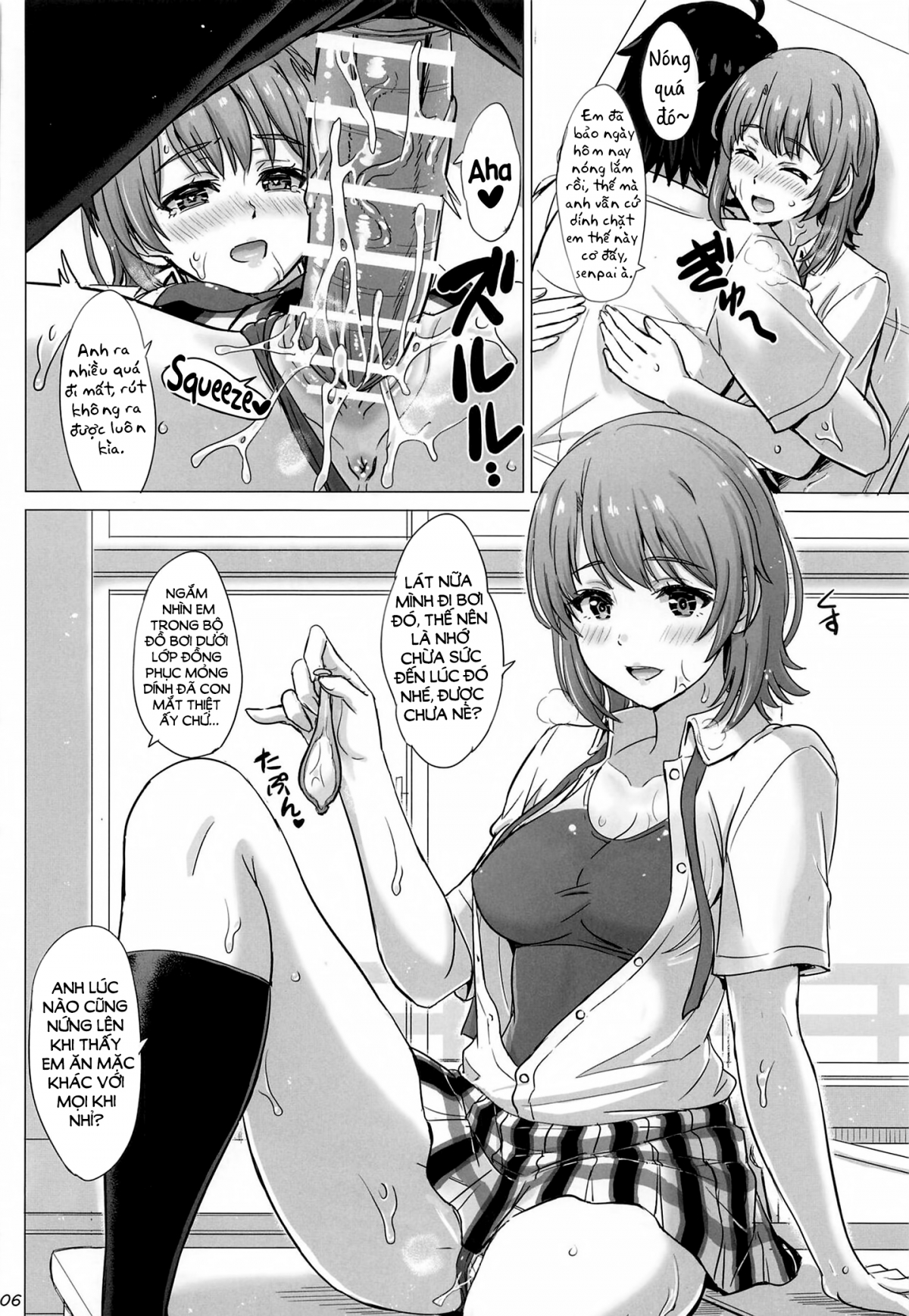 Đọc truyện hentai Kì nghỉ hè tuyệt vời cùng Iroha - Oneshot