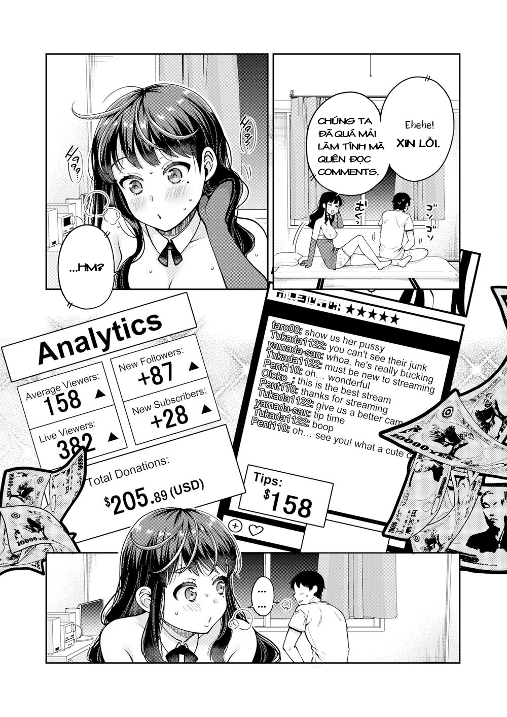 Đọc truyện hentai Kiếm tiền theo cách thú vị - Oneshot