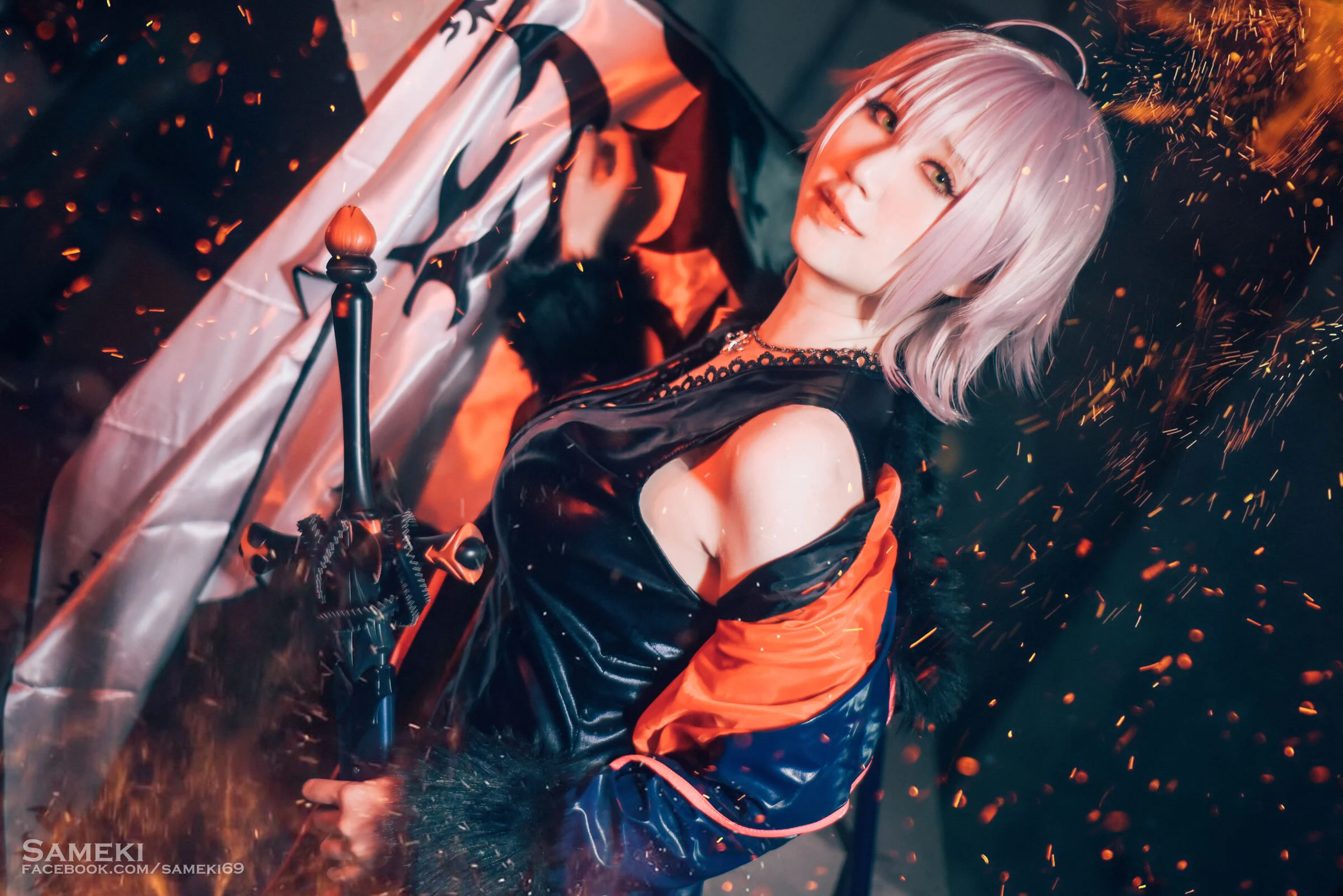 Đọc truyện hentai Tuyển tập Albums siêu phẩm Cosplay - Chap 582 - Sameki - Jeanne Arc Alter