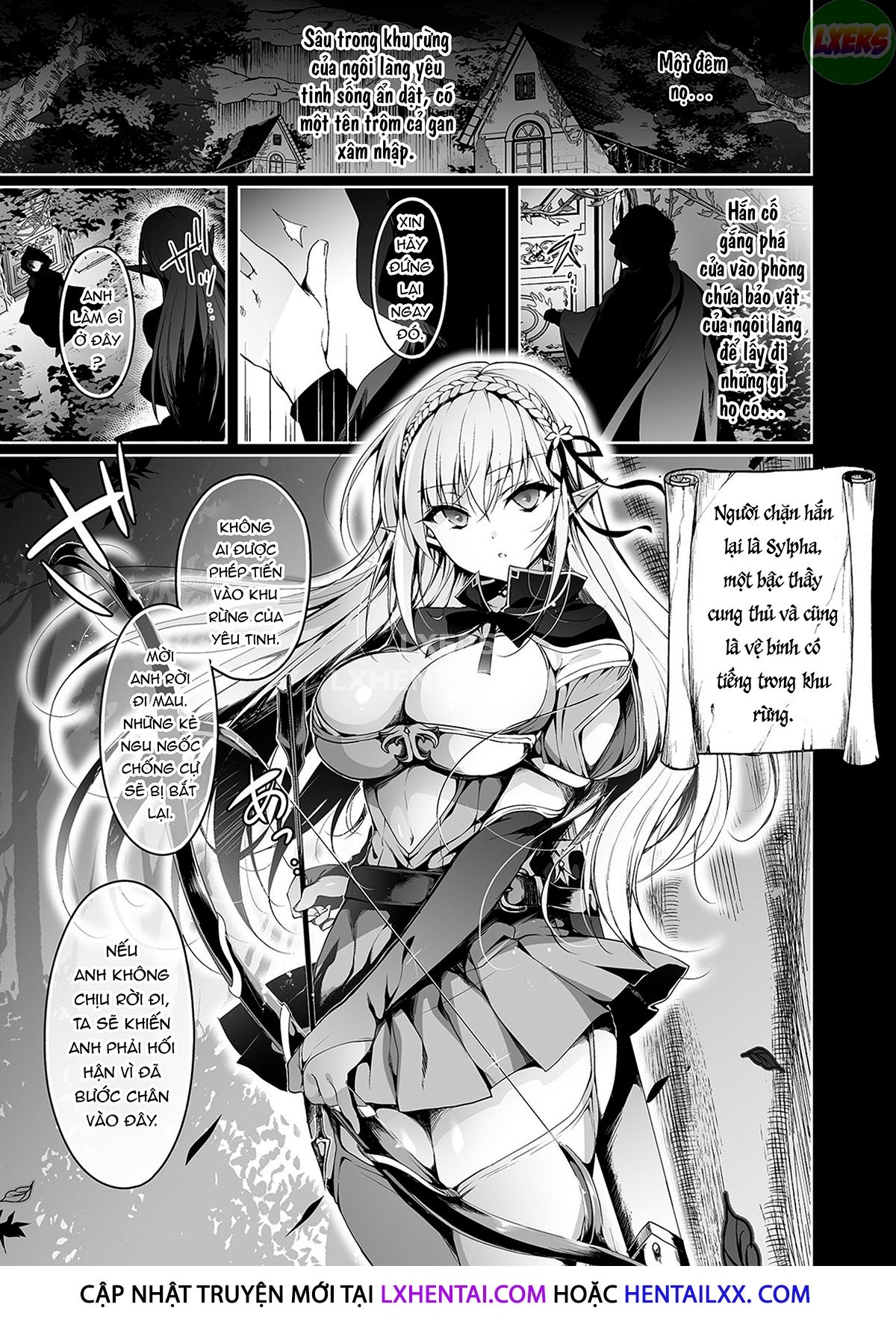 Đọc truyện hentai Elf ni Inmon o Tsukeru Hon - Chap 1 - LEVEL:1