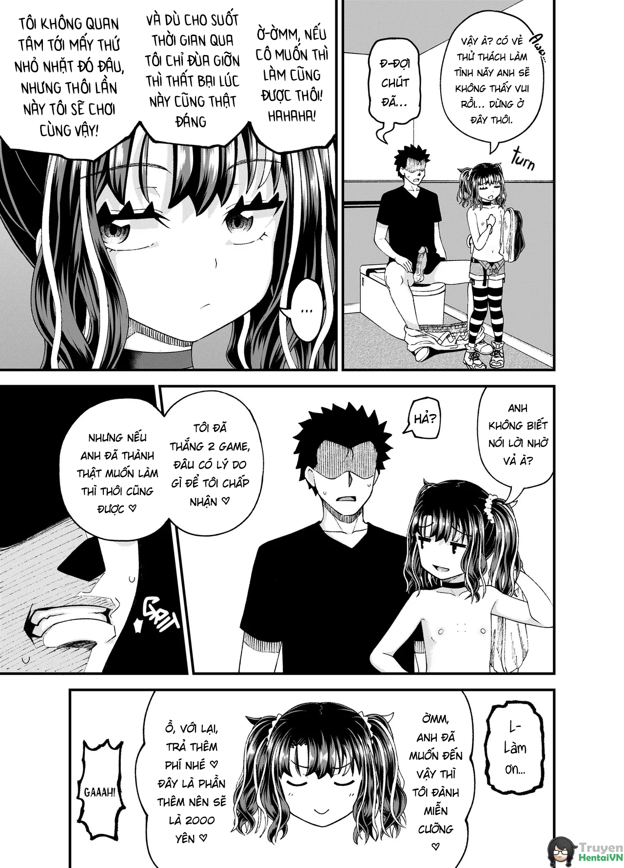 Đọc truyện hentai Uwa, Mesugaki Tsuyoi! | Crap, This Mesugaki's Too Powerful! - Oneshot