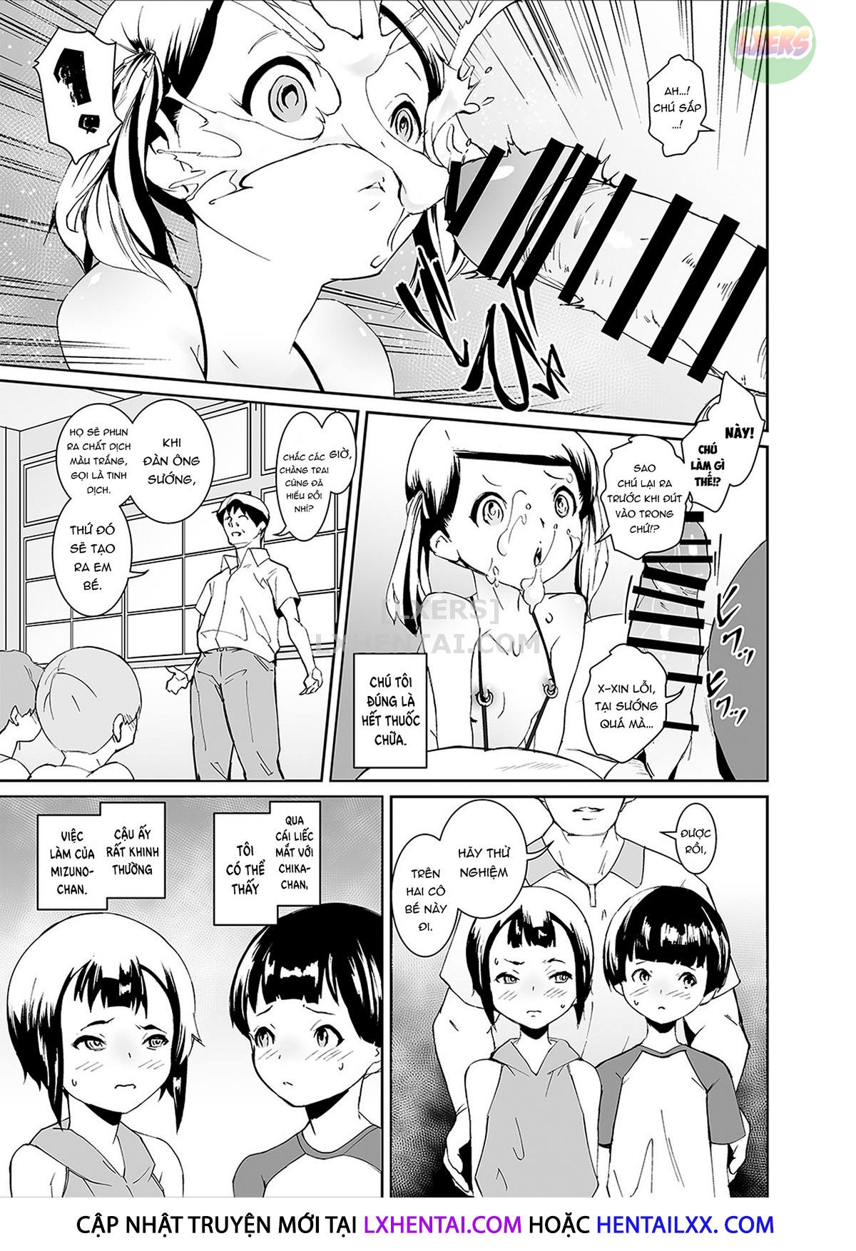 Đọc truyện hentai Papa-Tachi No Hinpyoukai - Oneshot