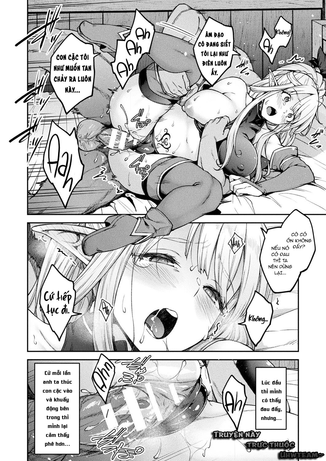 Đọc truyện hentai Himono Elf, Kozukuri o Suru - Oneshot [Múp rụp]