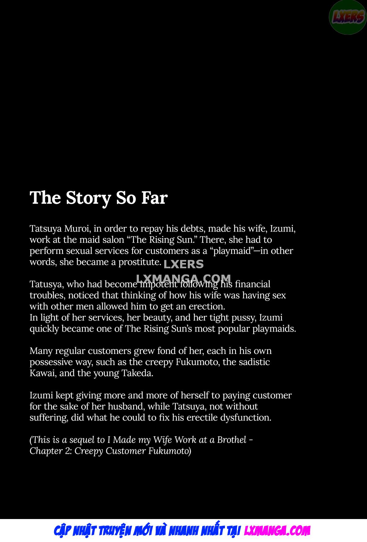 Đọc truyện hentai Tôi bắt vợ làm việc tại nhà thổ - Chap 3 - Sadistic Customer Kawai