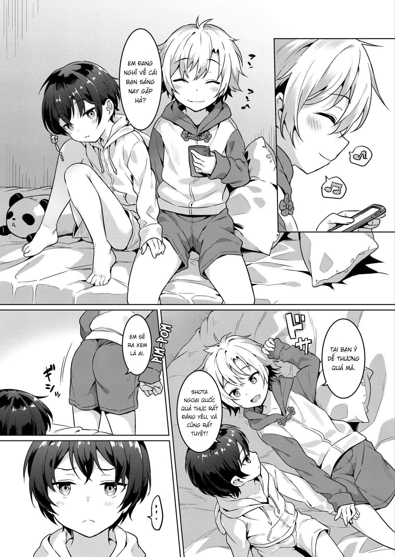 Đọc truyện hentai Ibunka Room Sharing 2 - Oneshot