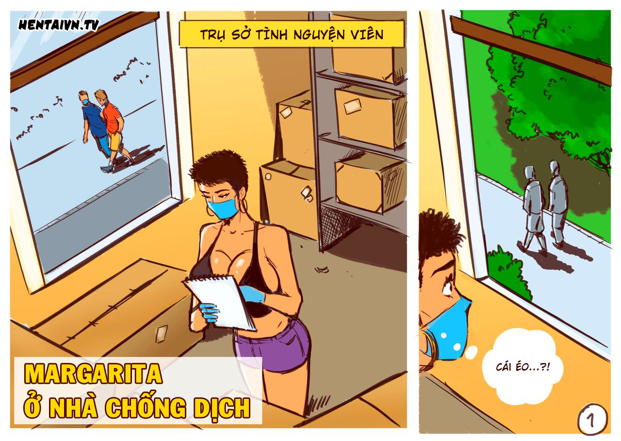 Đọc truyện hentai Margarita - Ở nhà chống dịch - Oneshot