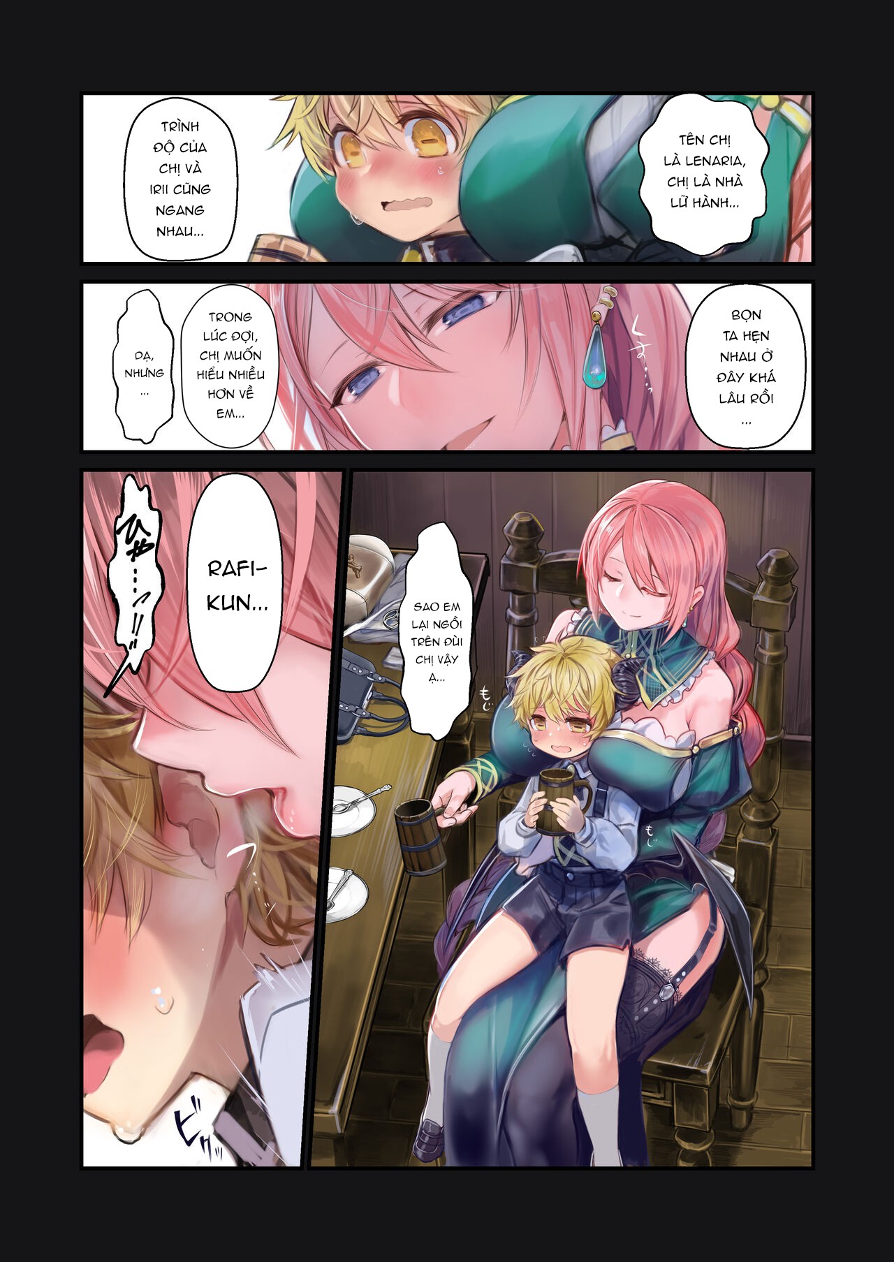 Đọc truyện hentai MILK - Câu chuyện về cậu bé Incubus được chiều chuộng bởi hai onee-san... - Chap 2