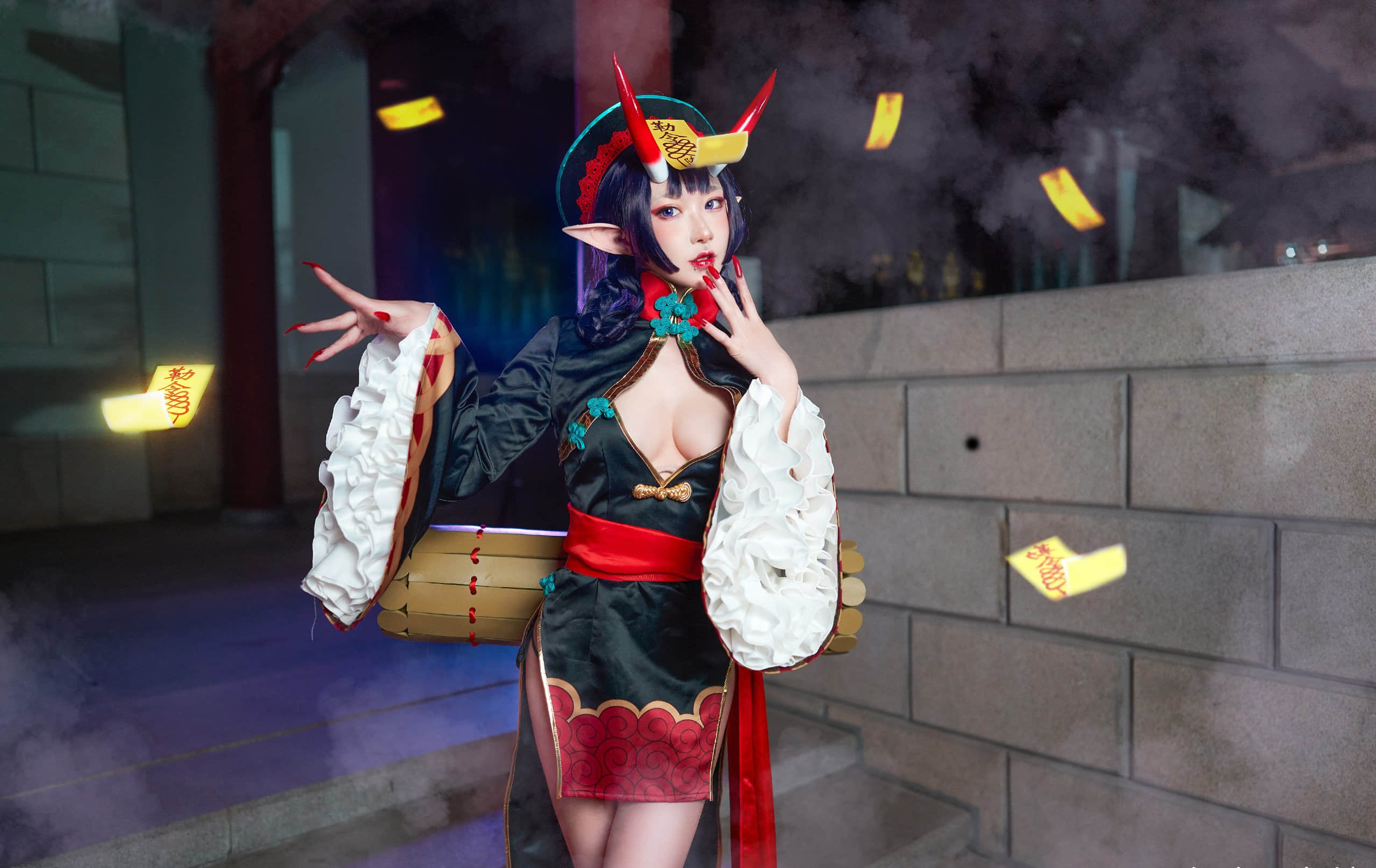 Đọc truyện hentai Tuyển tập Albums siêu phẩm Cosplay - Chap 841 - A Bao is also a bunny girl - NO.10 Shuten-doji