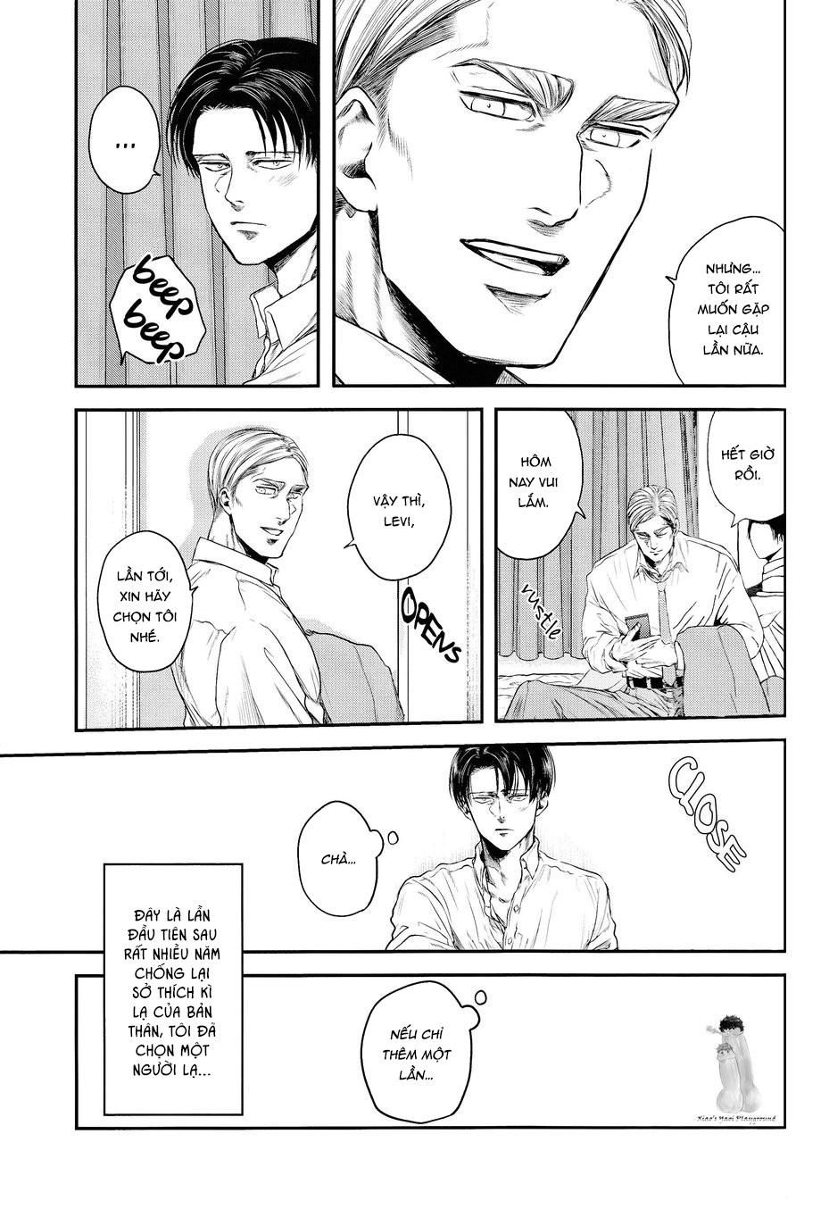 Đọc truyện hentai Bí mật của Levi. - Oneshot