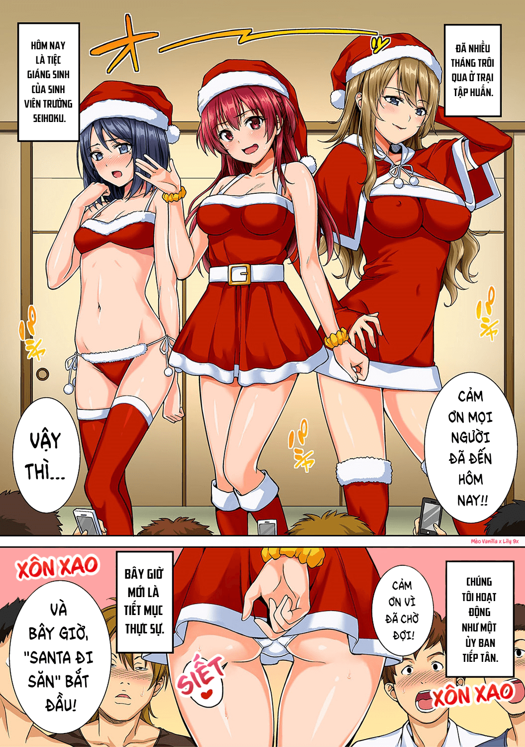 Đọc truyện hentai Bữa Tiệc Giáng Sinh - Oneshot