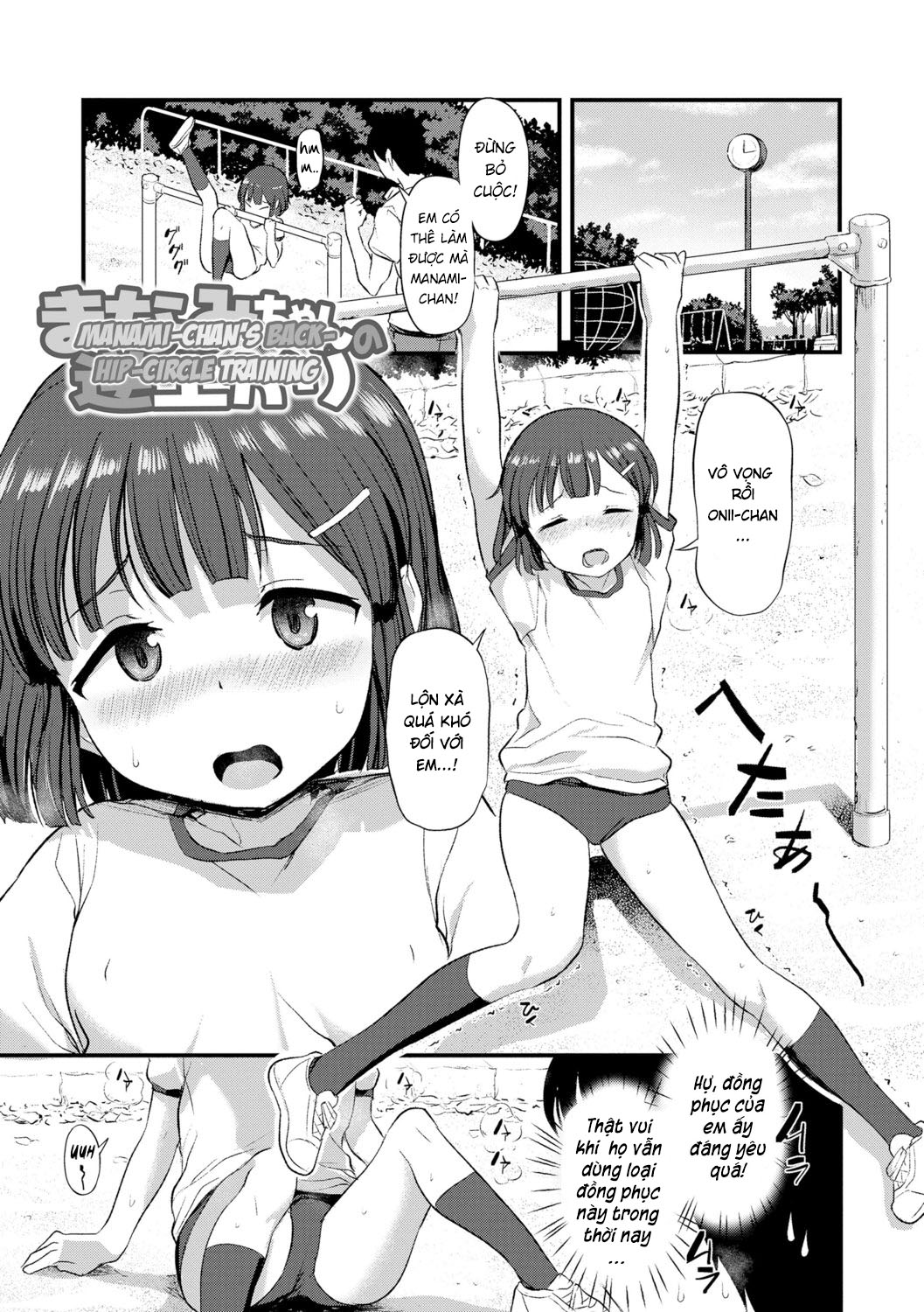 Đọc truyện hentai Buổi tập xà của Manami-chan. - Oneshot