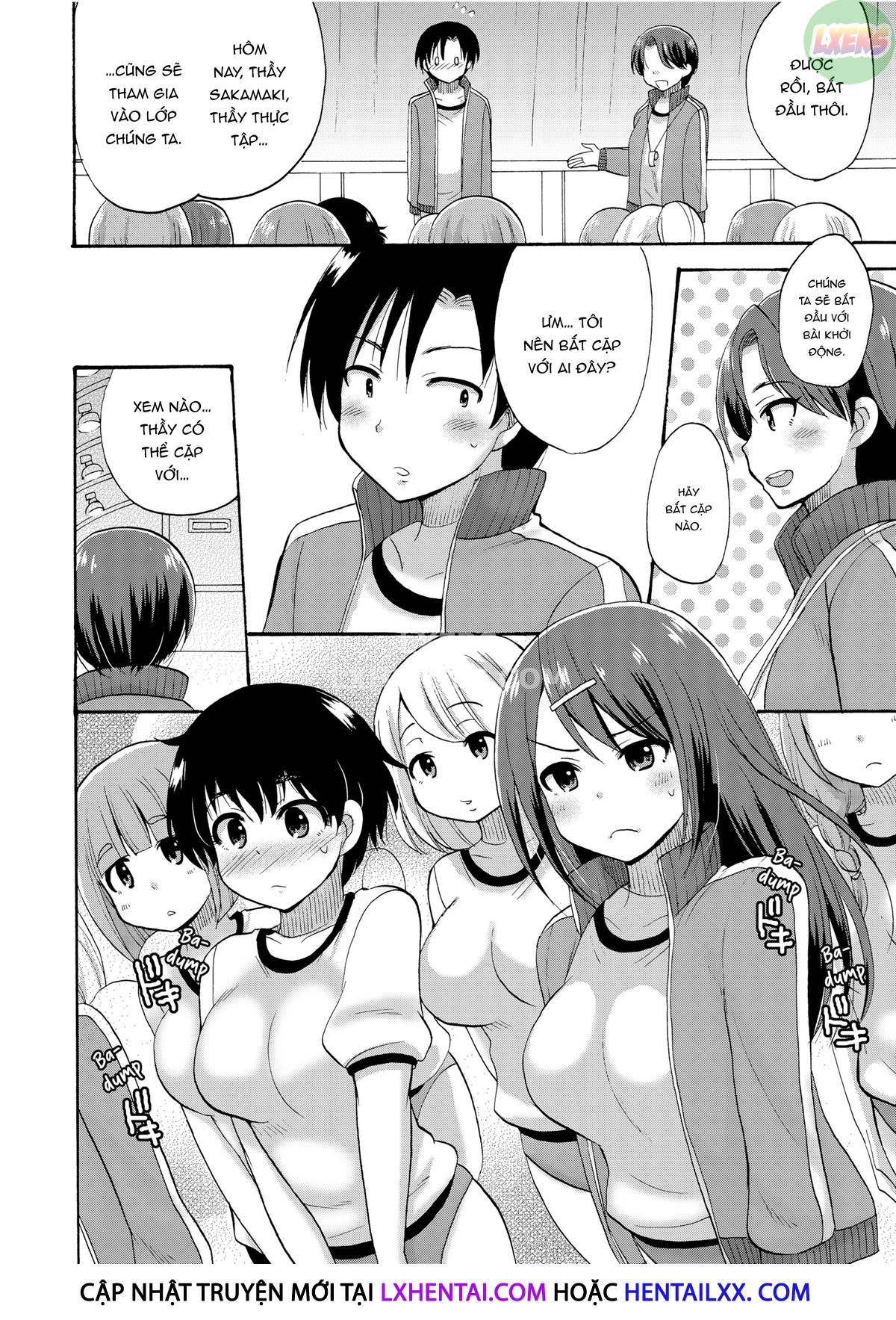 Đọc truyện hentai Dàn Harem ướt át ở học viện - Chap 4